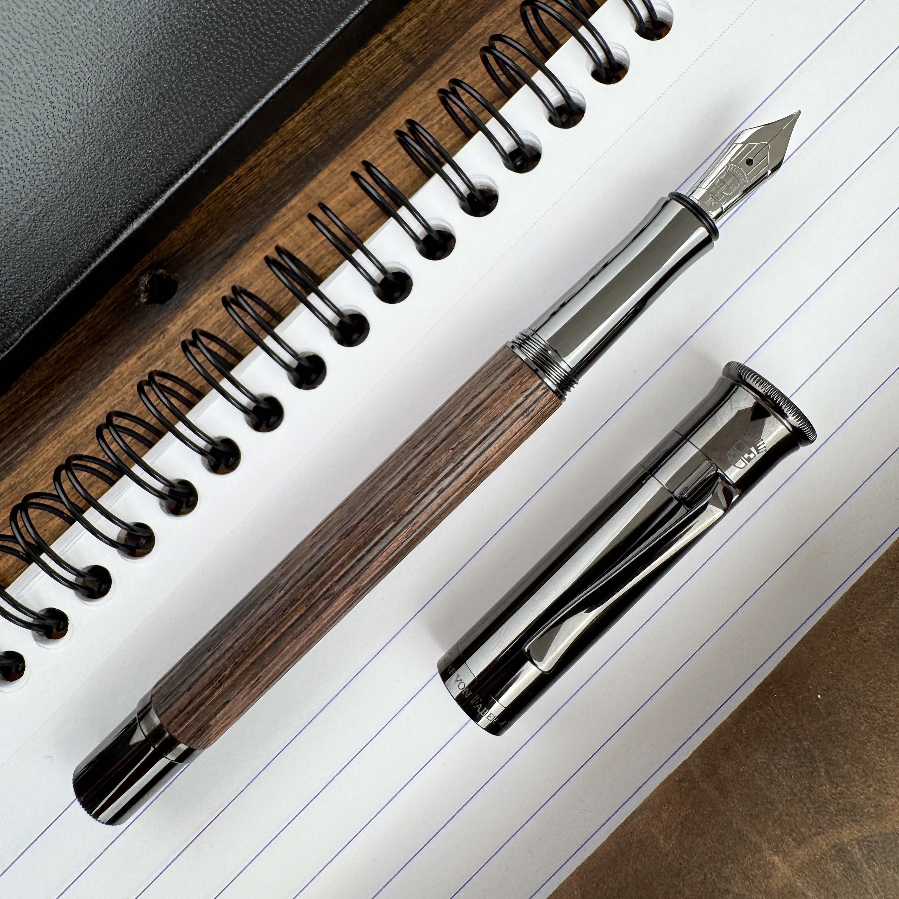 Graf von Faber-Castell Classic Fountain Pen - Macassar – Atlas