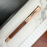Graf von Faber-Castell Classic Fountain Pen - Snakewood w/Rose Gold Trim