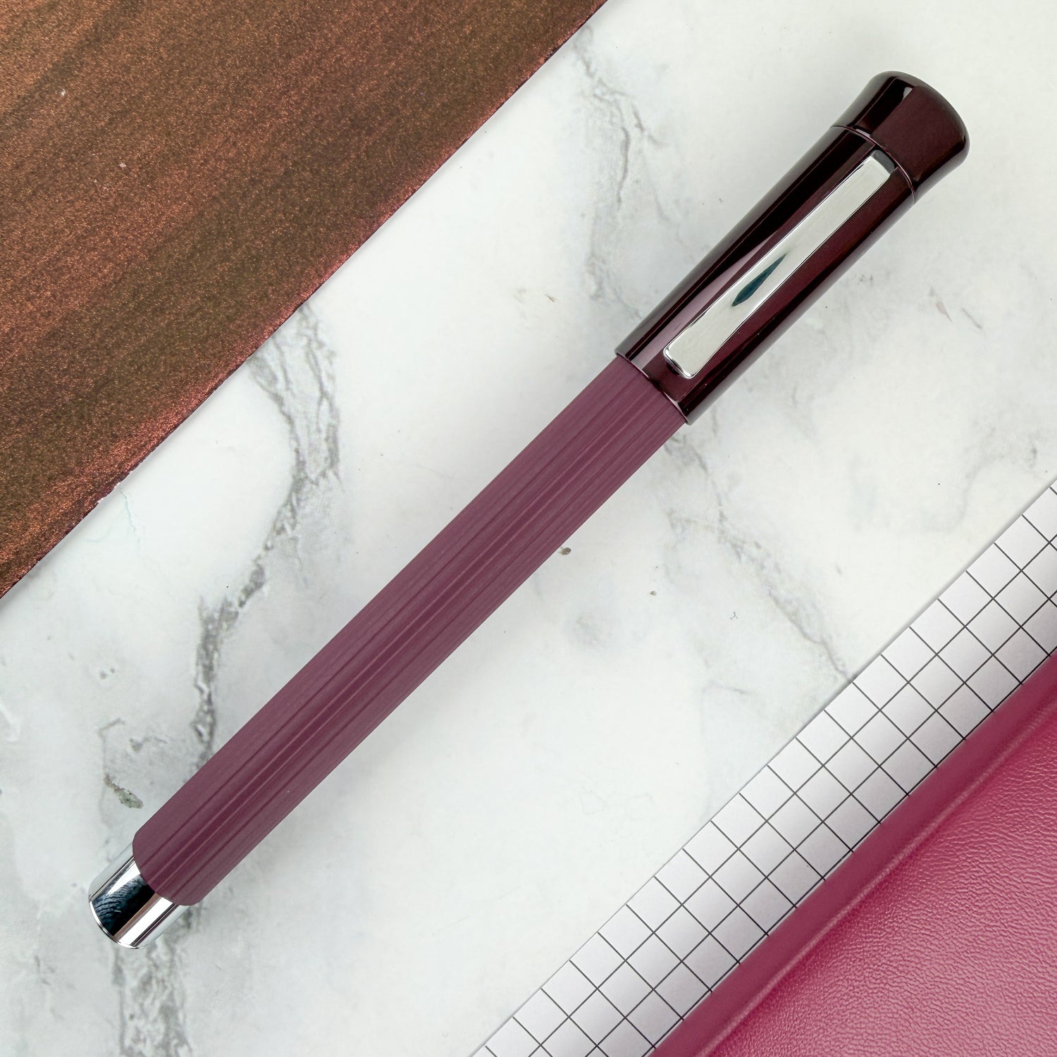 Graf von Faber-Castell Tamitio Rollerball Pen - Dark Bordeaux