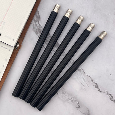 Graf von Faber-Castell Perfect Pencil - Black Refills (5 Pack)
