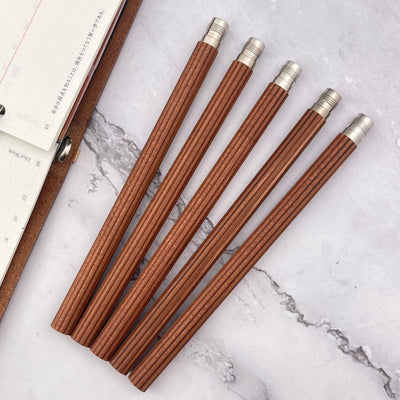 Graf von Faber-Castell Perfect Pencil - Brown Refills (5 Pack)
