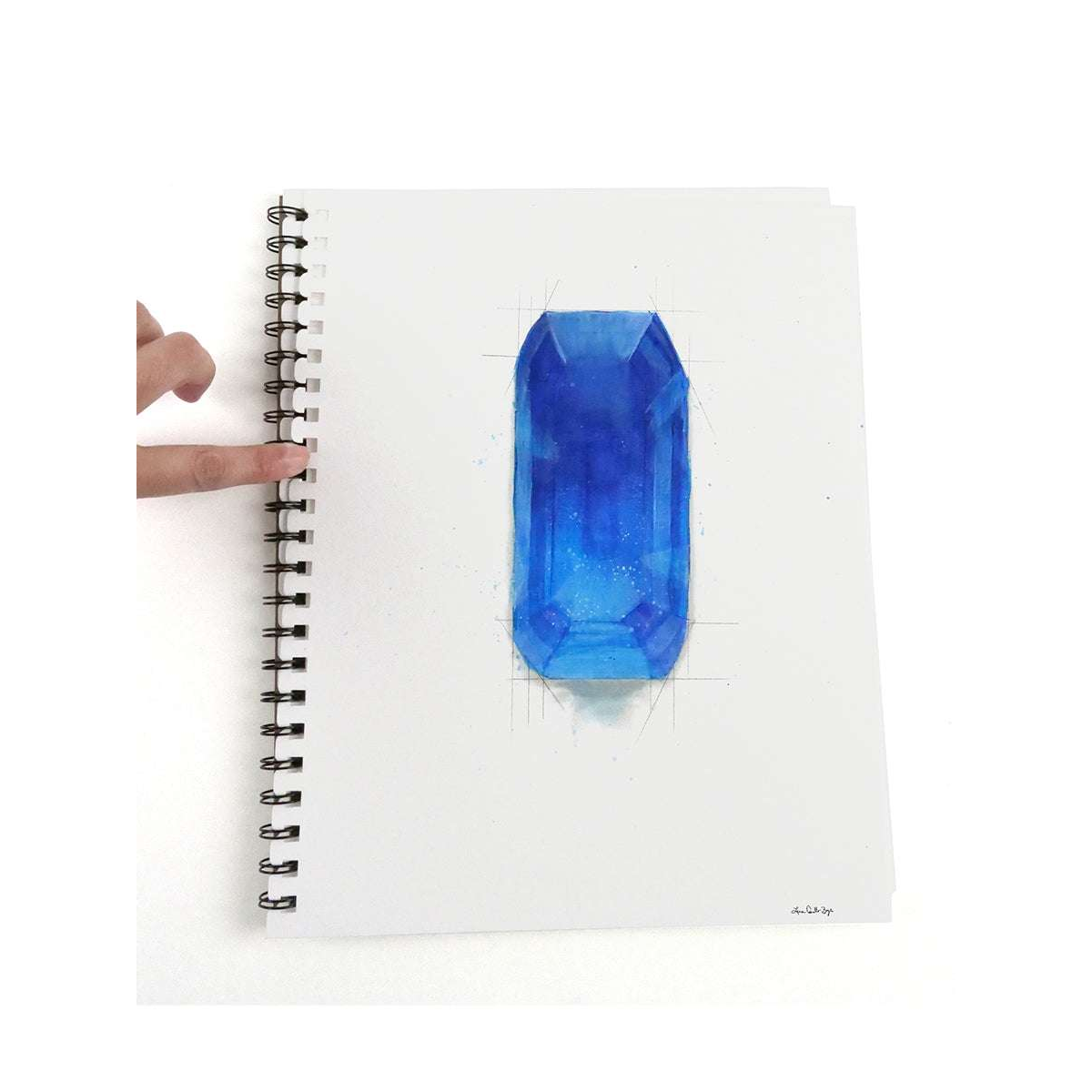 Grumbacher Mixed Media Wire Bound Pad (5.5" x 8.5")