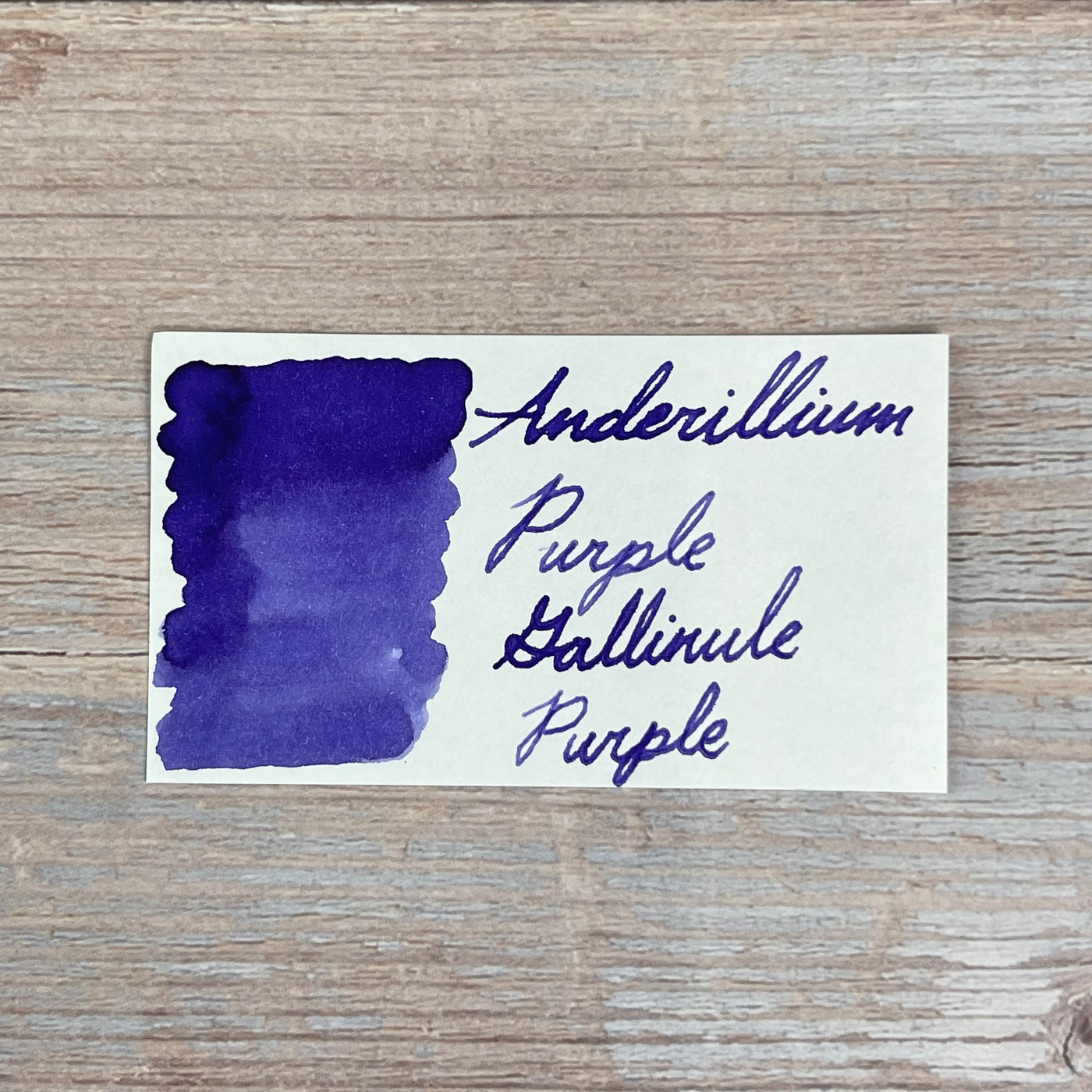 Anderillium Purple Gallinule Purple - 1.5 Oz Bottled Ink