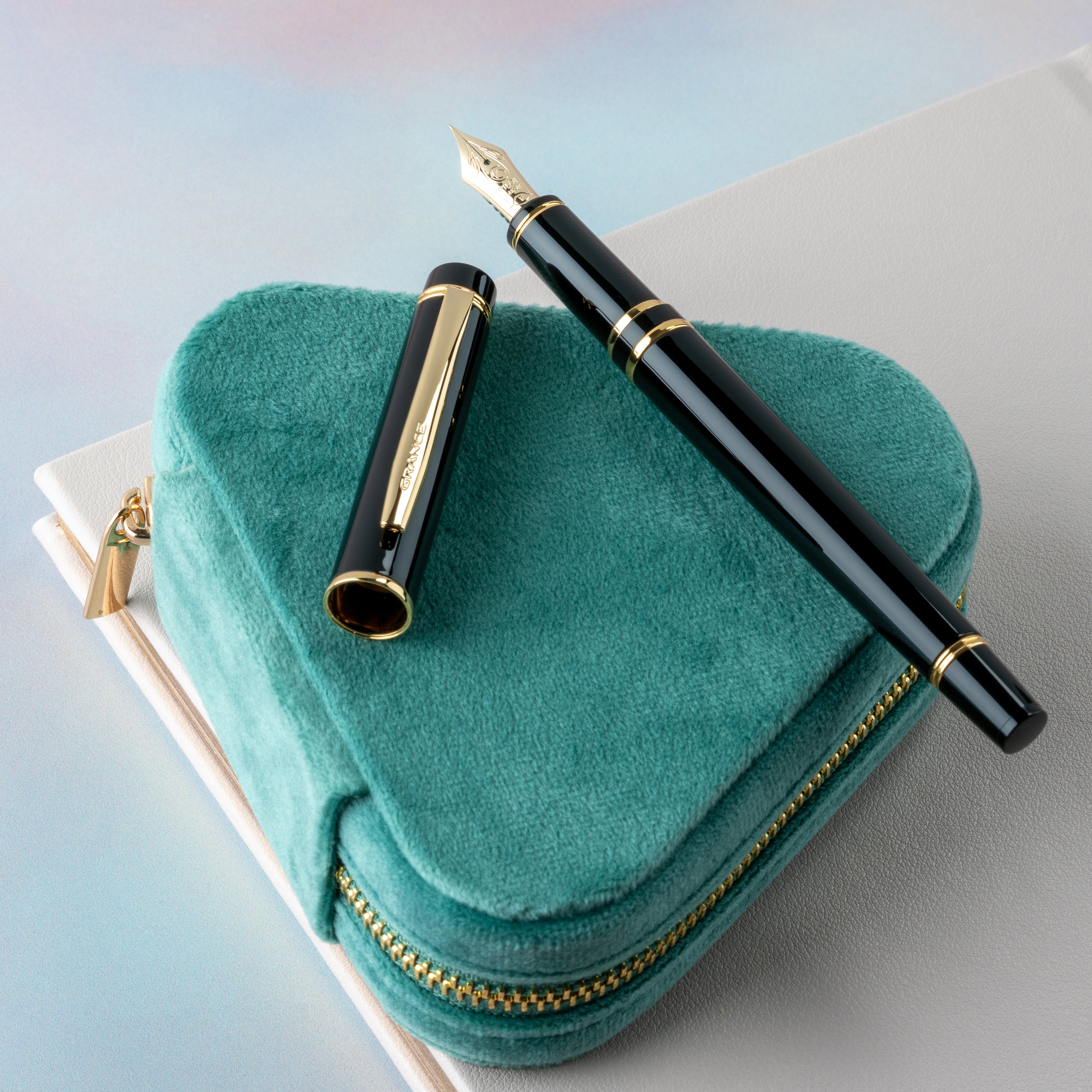 Pilot Grance Fountain Pen - Black – Atlas Stationers