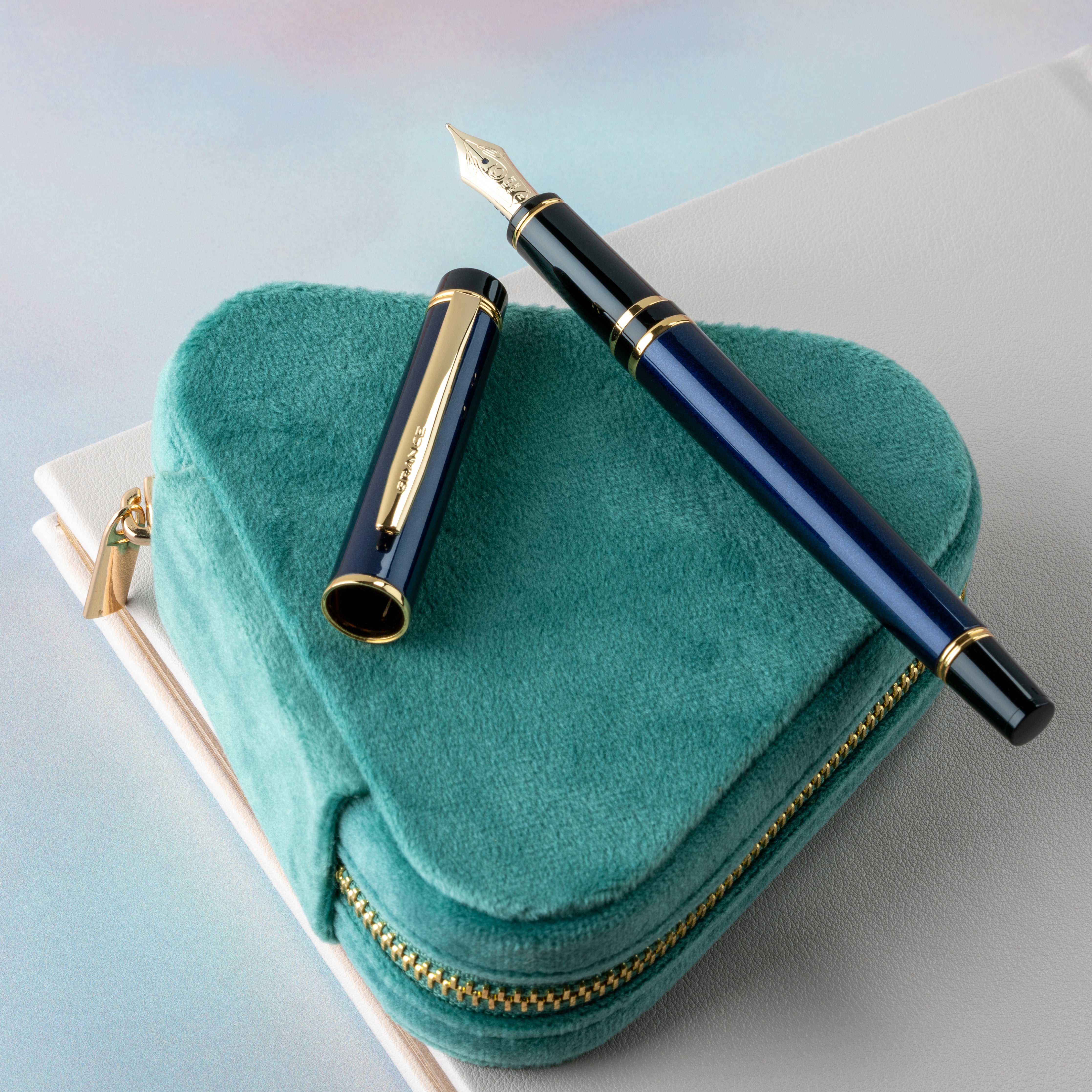 Pilot Grance Fountain Pen - Navy – Atlas Stationers
