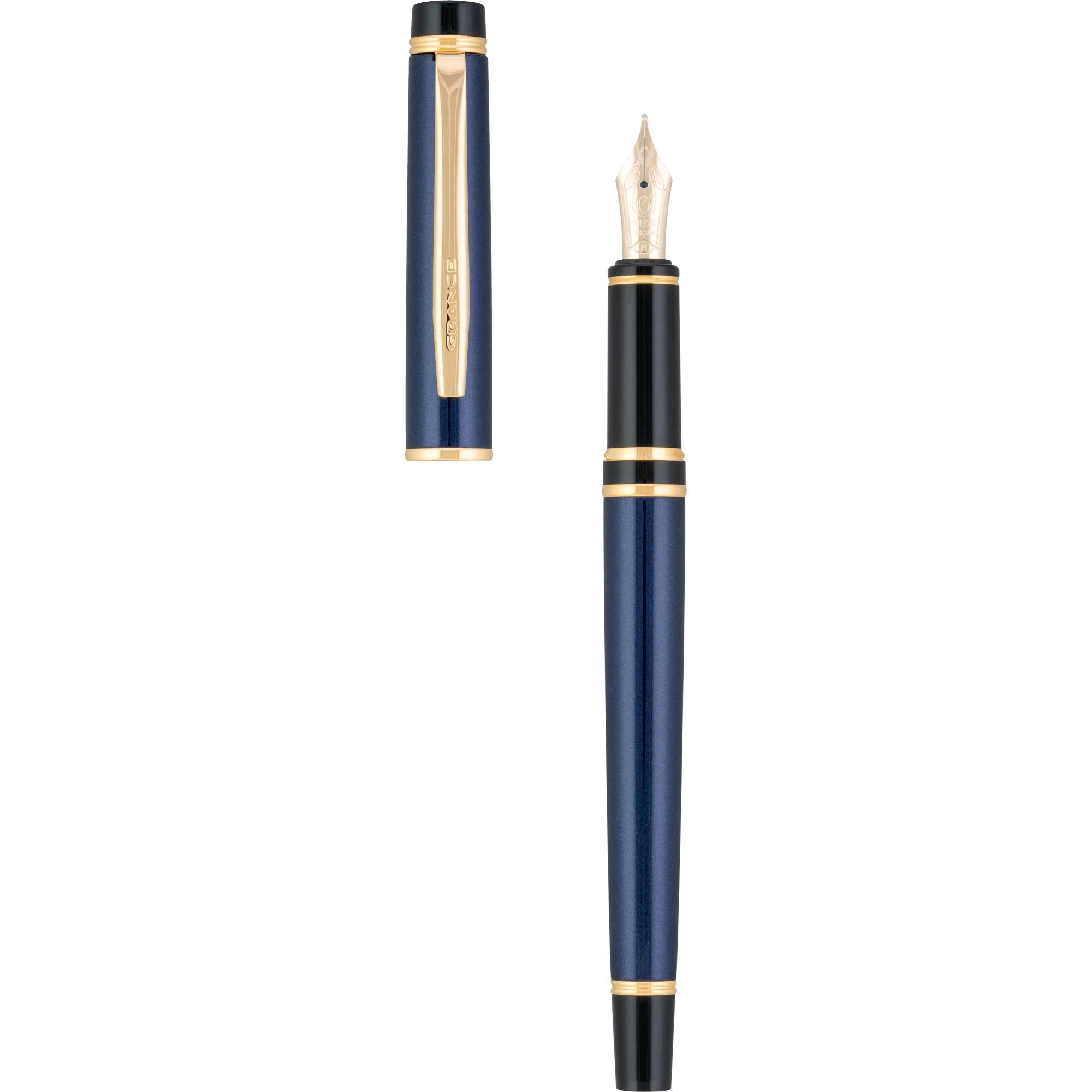 Pilot Grance Fountain Pen - Navy – Atlas Stationers