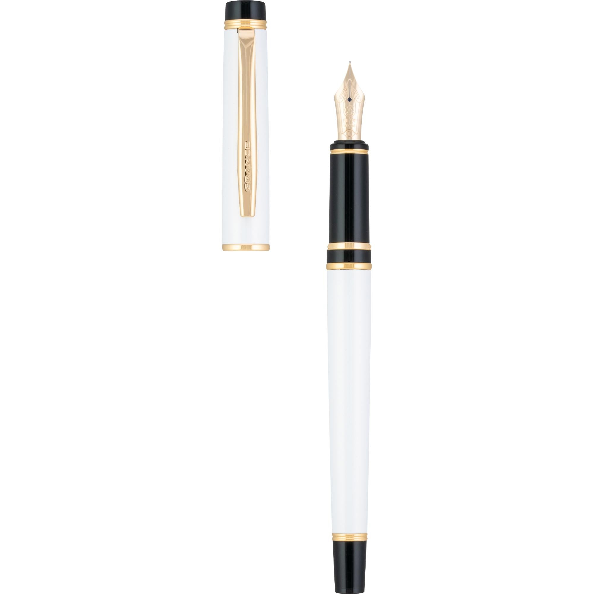 PILOTTE 9 オードトワレ 15ml Pilot Grance Fountain Pen - White – Atlas Stationers