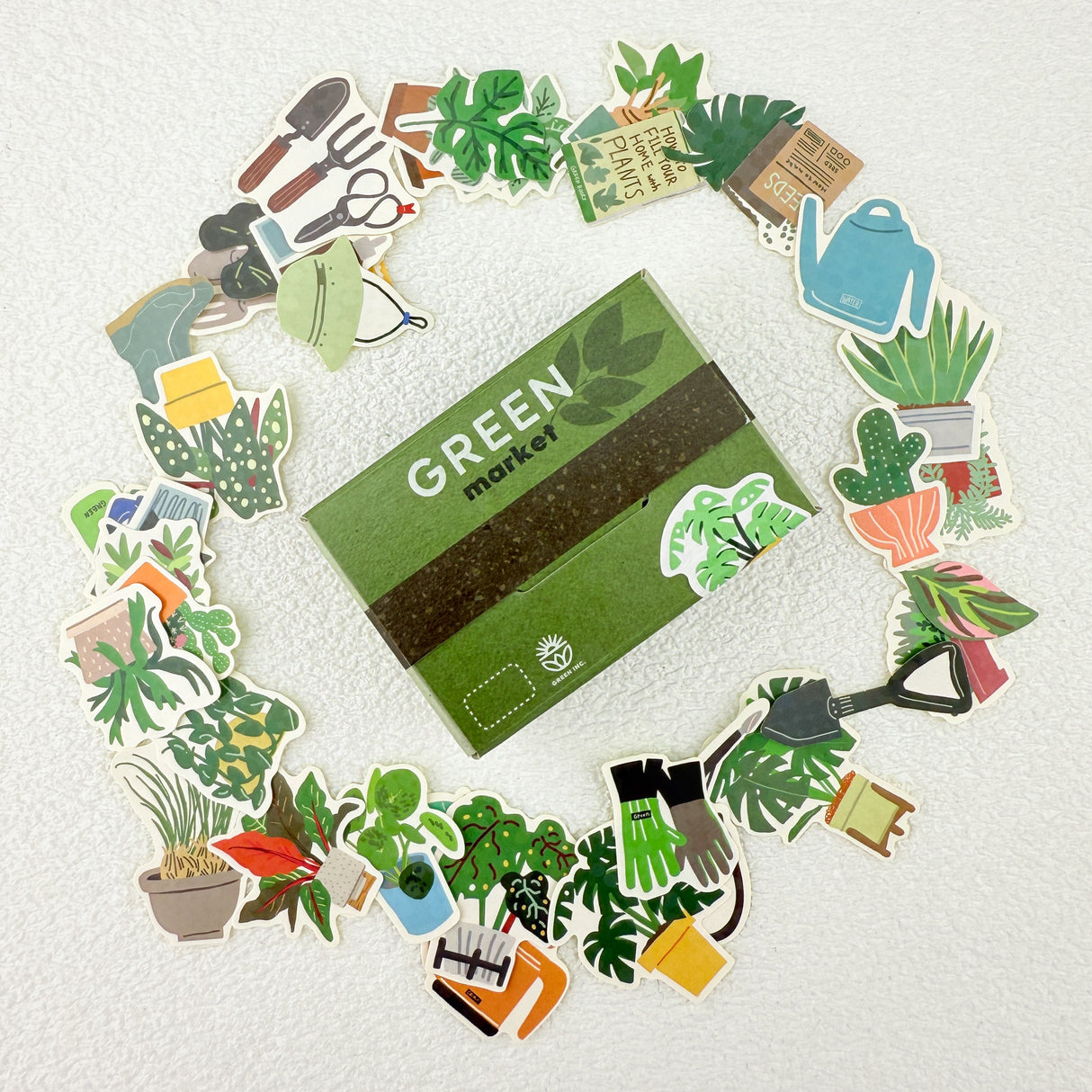 Hako Sticker Green Plants