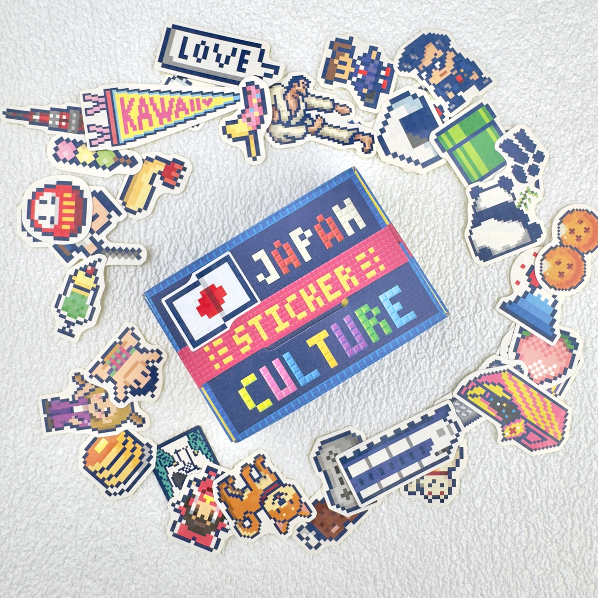 Hako Sticker Japanese Culture