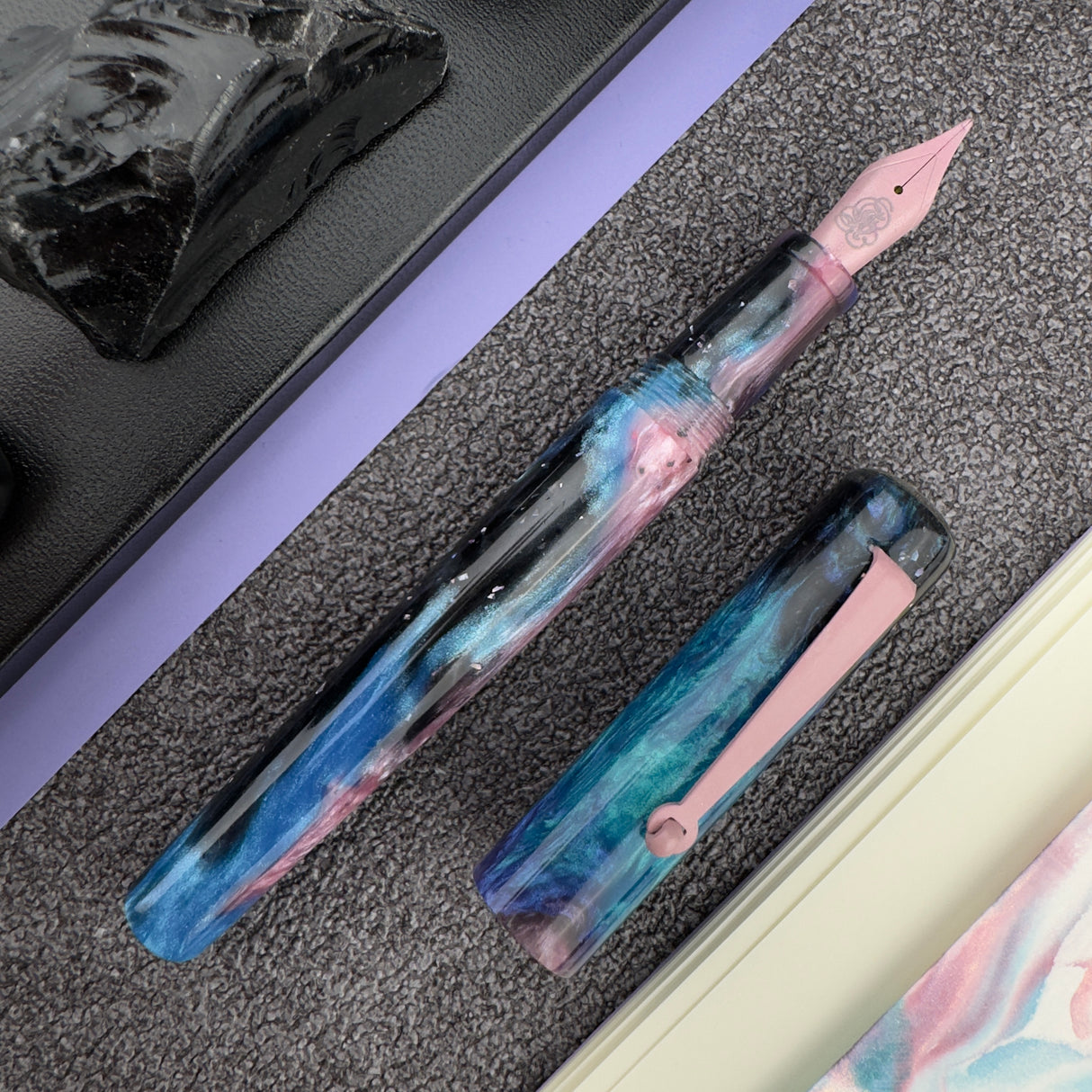 Hinze Pen Company Fountain Pen - Atlas Galaxy (Atlas Exclusive)