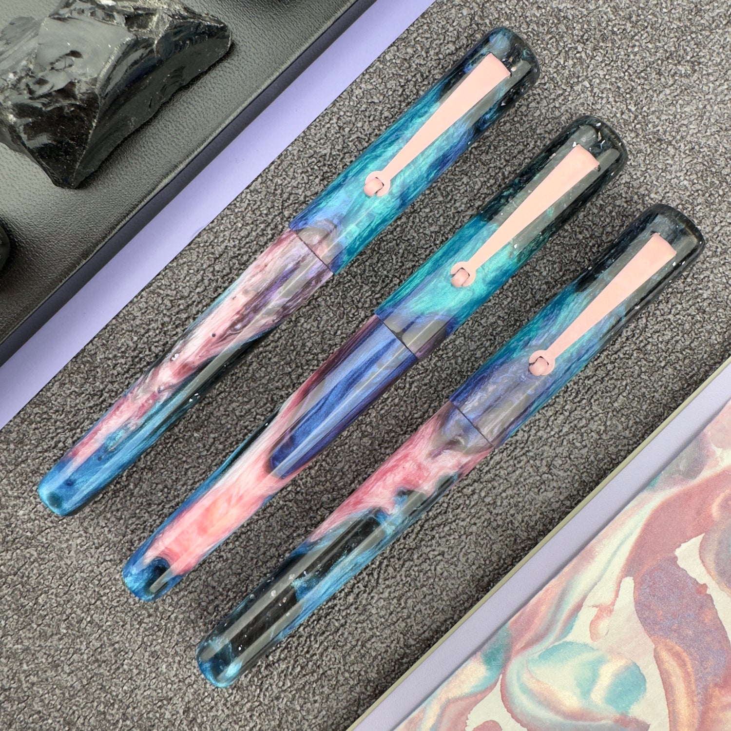 Hinze Pen Company Fountain Pen - Atlas Galaxy (Atlas Exclusive)