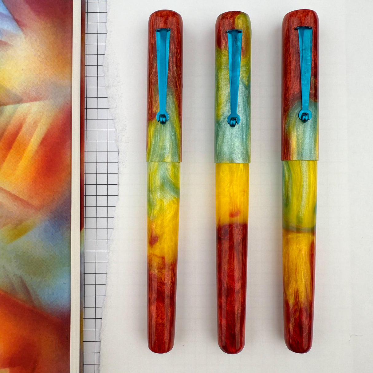 Hinze Pen Company Fountain Pen - Chameleon