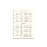 Kleid 2mm Grid Loose Leaf Diary - A5