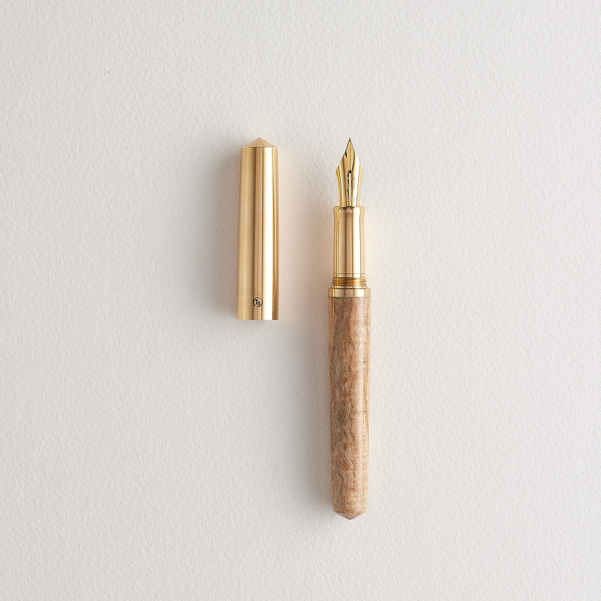 Tom's Studio Studio Handmade Fountain Pen - Ash