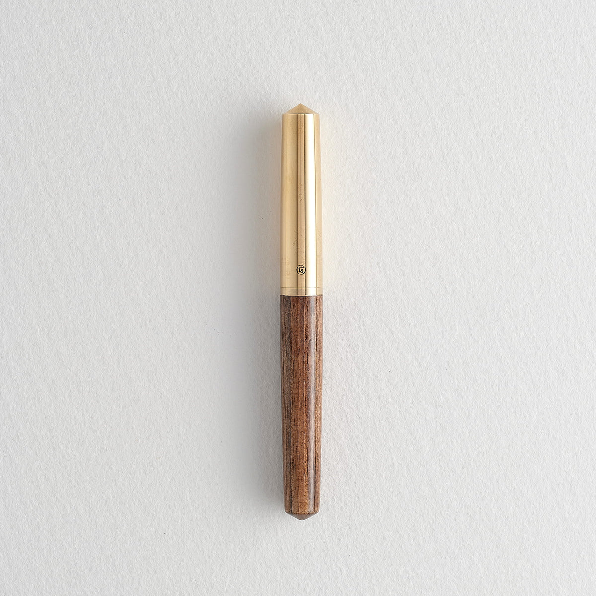 Tom's Studio Studio Handmade Fountain Pen - Walnut