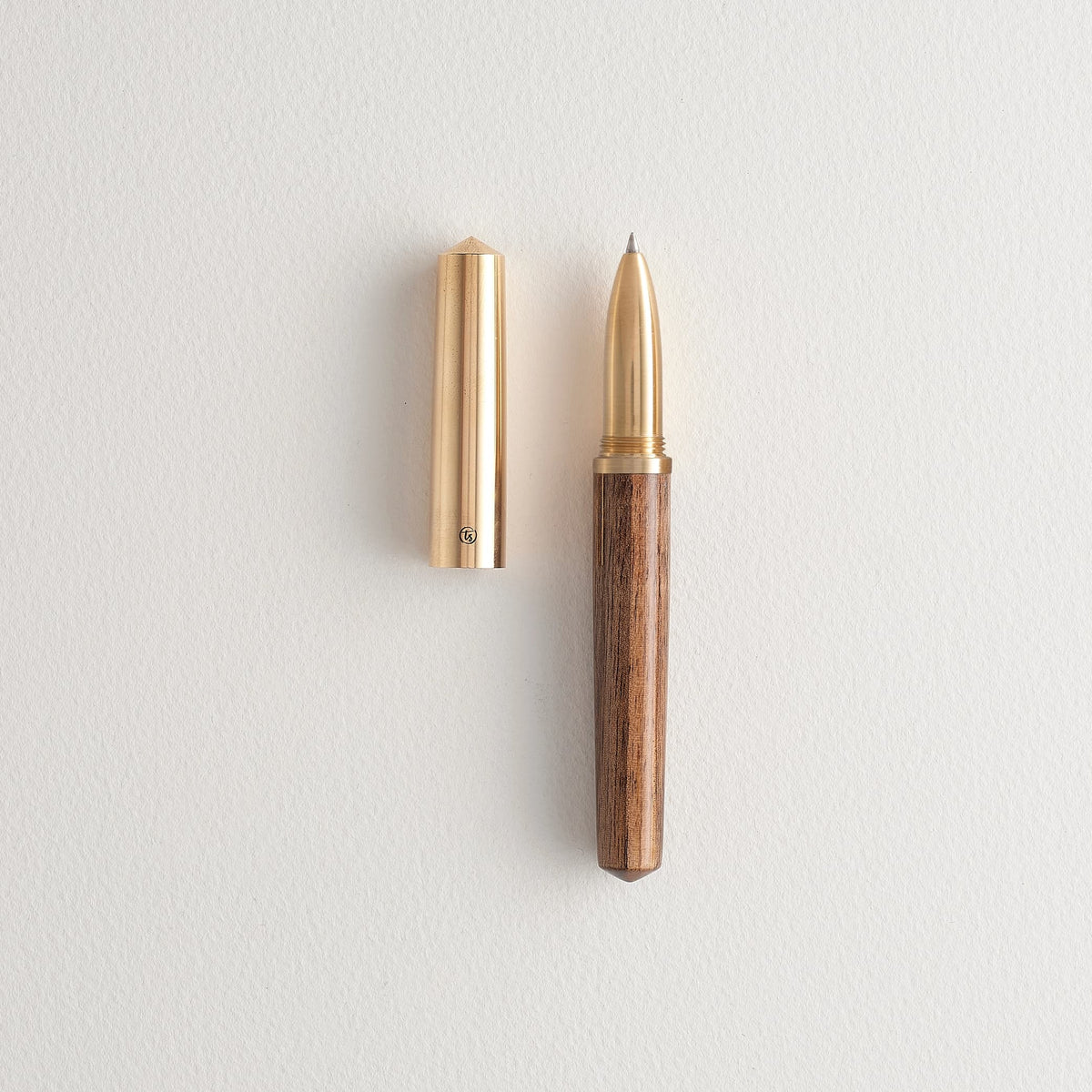 Tom's Studio Studio Handmade Fountain Pen - Walnut