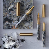 Tom's Studio Studio Handmade Fountain Pen - Fabreco Monochrome