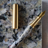 Tom's Studio Studio Handmade Fountain Pen - Fabreco Monochrome