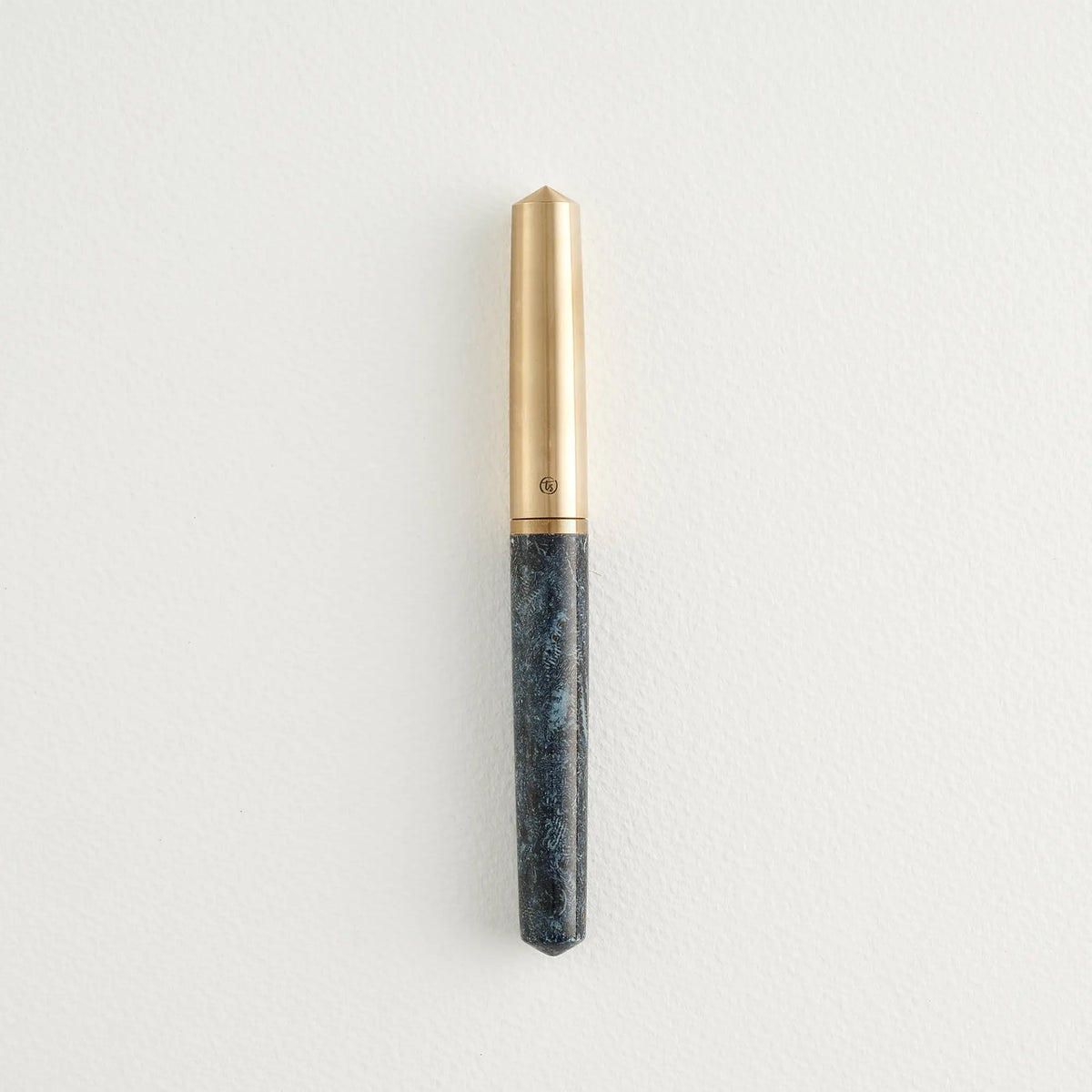 Tom's Studio Studio Handmade Fountain Pen - Fabreco Blue Denim