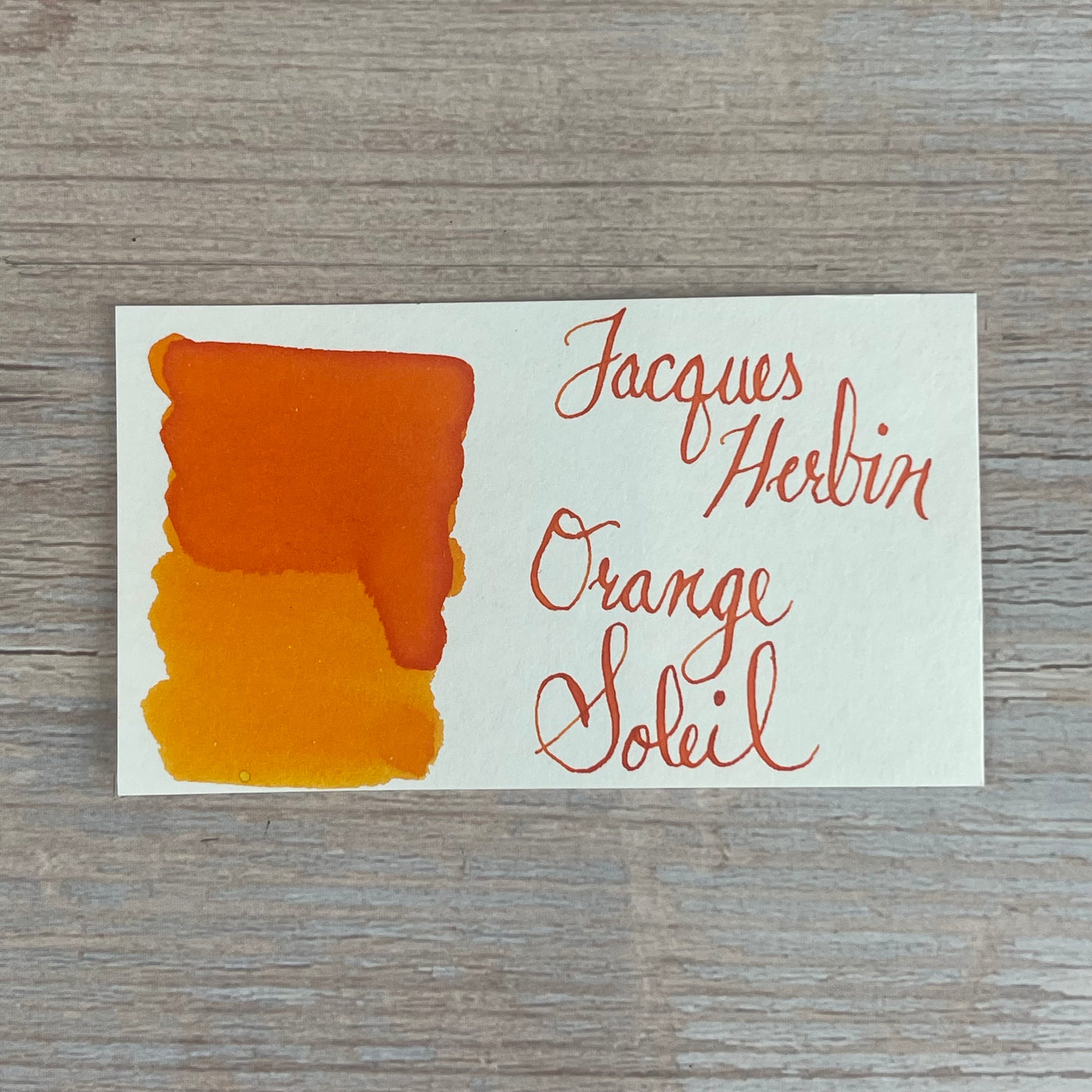 Jacques Herbin Essential Orange Soleil - 50ml Bottled Ink