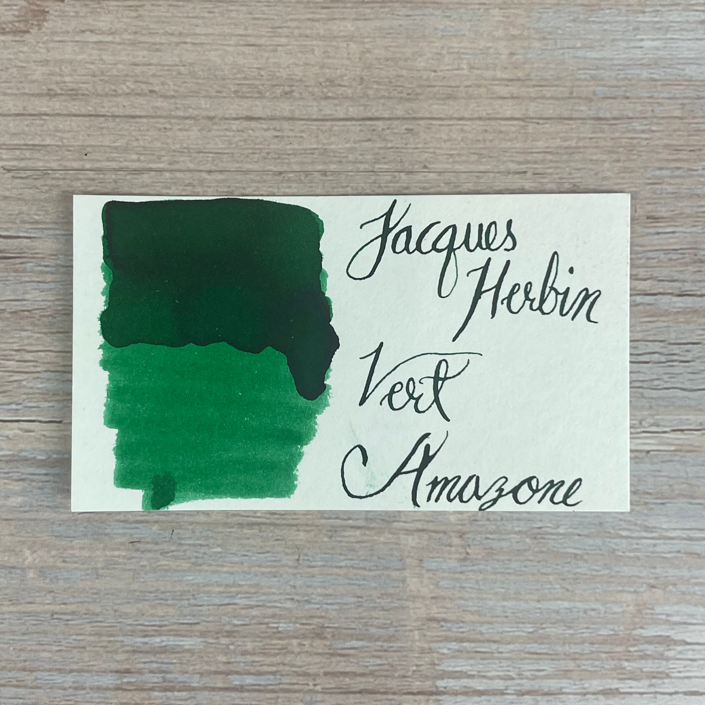 Jacques Herbin Essential Vert Amazone - 50ml Bottled Ink