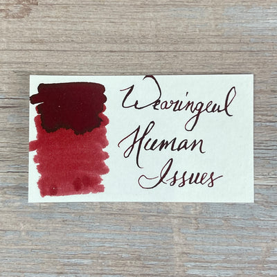 Wearingeul Human Issues - 30ml Bottled Ink
