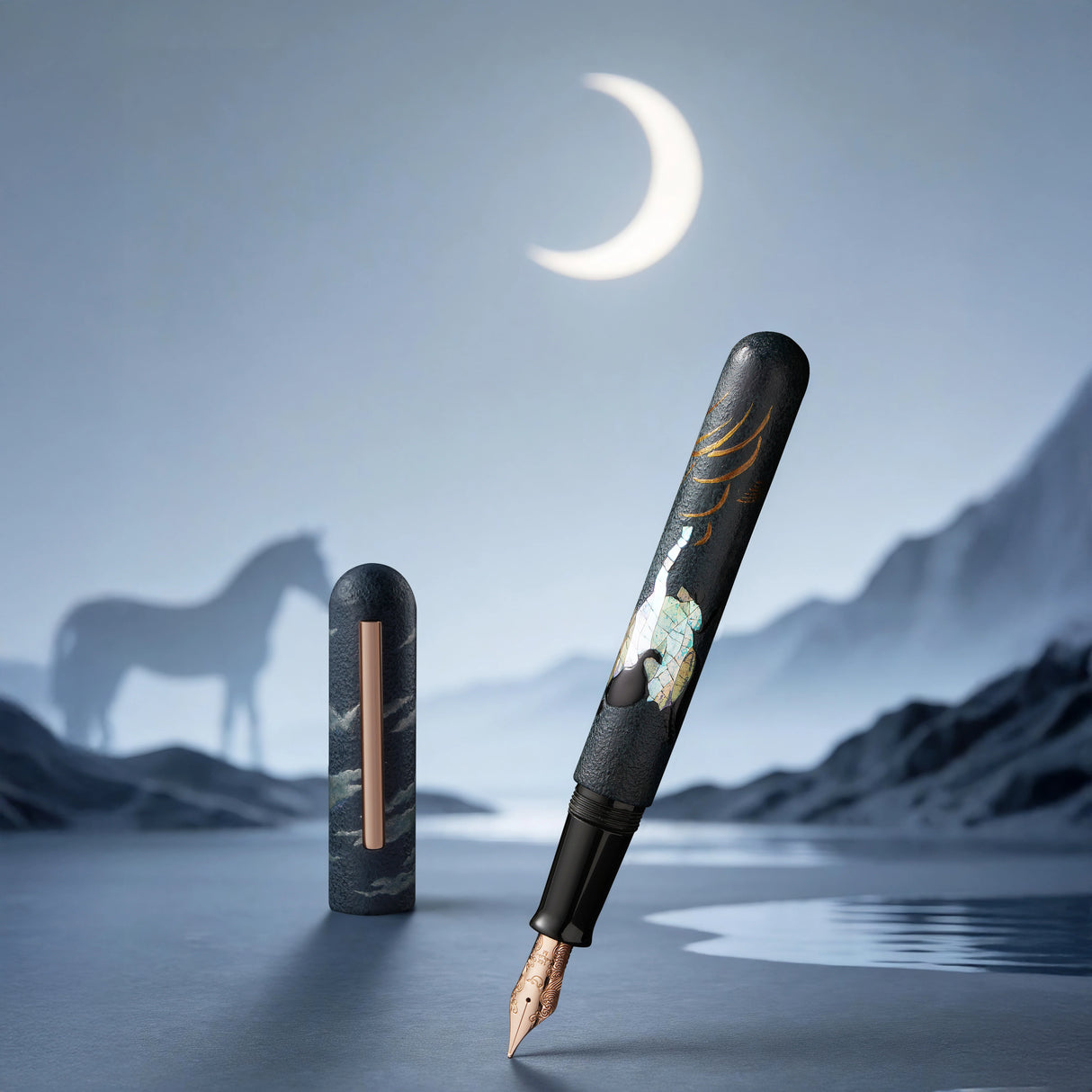 IKKAKU by Nahvalur Fountain Pen - Year of the Horse (Limited Edition)