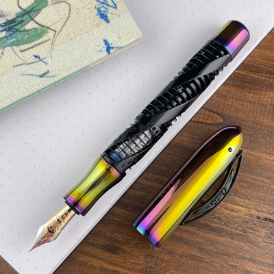 Conklin Futura 125 Anniversary Fountain Pen - Shiny Rainbow (Limited Edition)