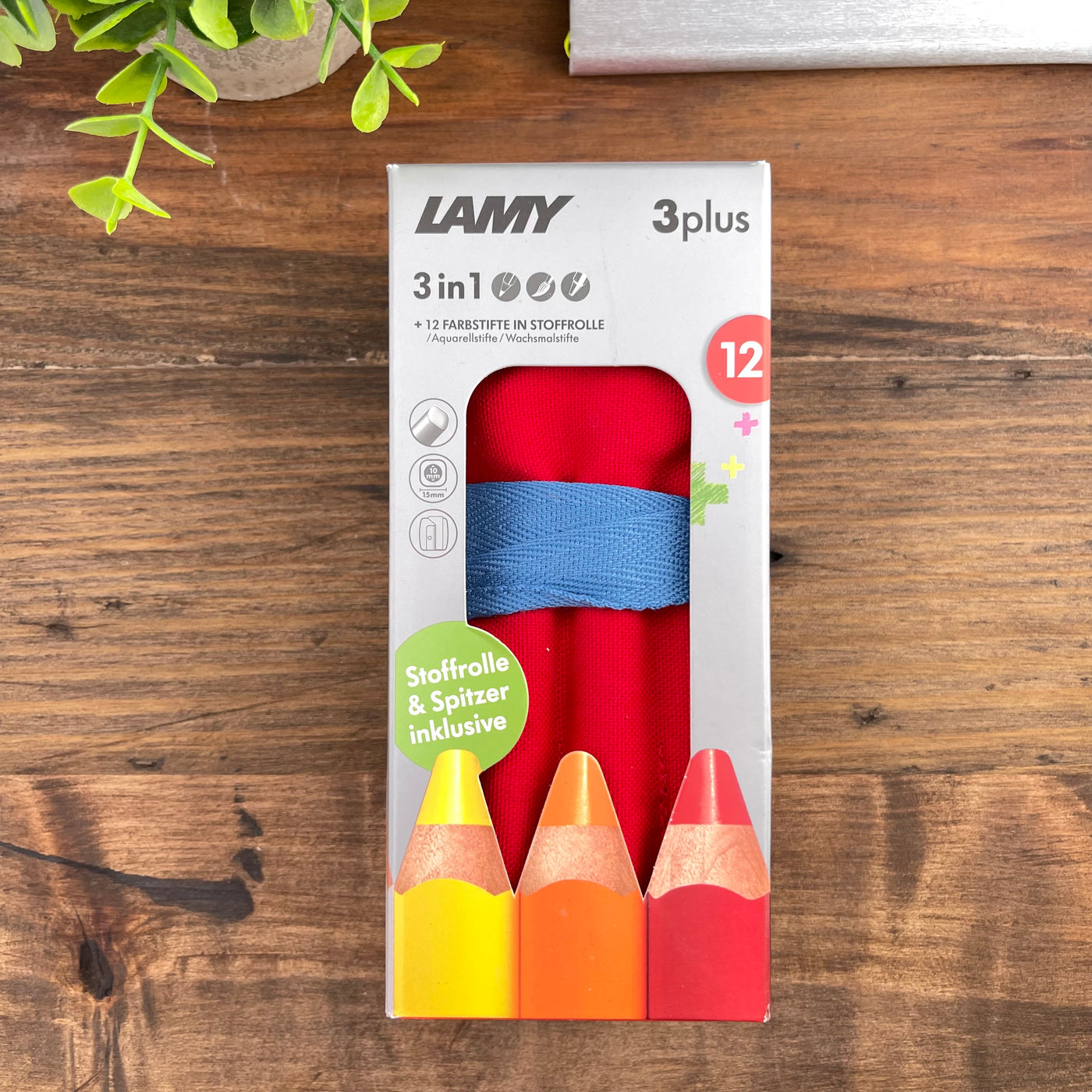 Lamy 3 Plus Color Pencils - Cloth Roll