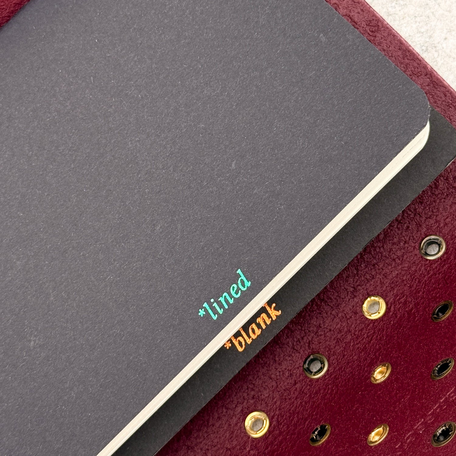 Imperfect Concepts Max Leather Notebook - A6 Bifold - Cognac