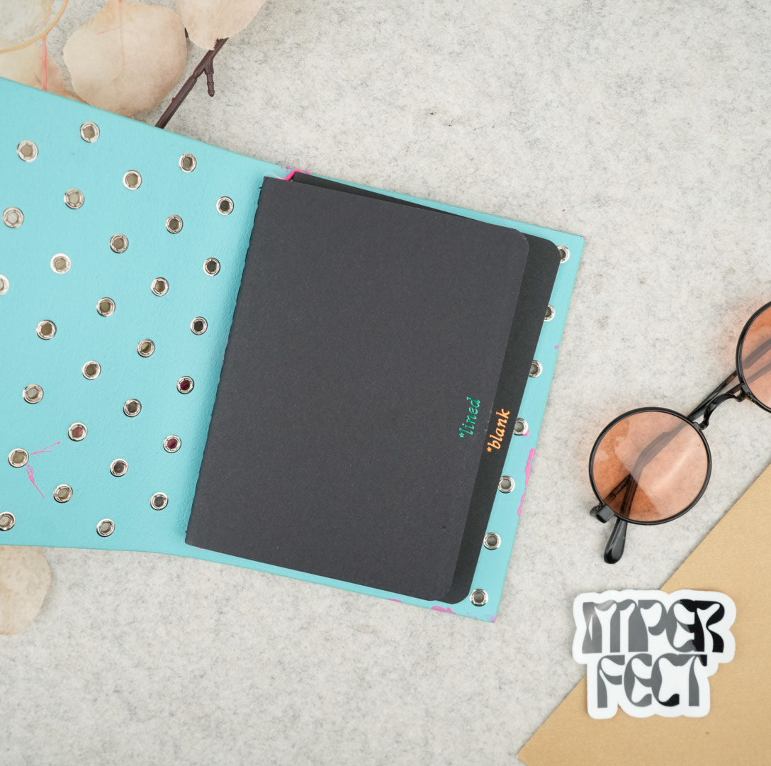 Imperfect Concepts Max Leather Notebook - A6 Bifold - Atlas Exclusive