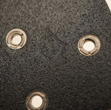 Imperfect Concepts Niko Leather Notebook - B6 Trifold - Raven w/ Gunmetal Grommets