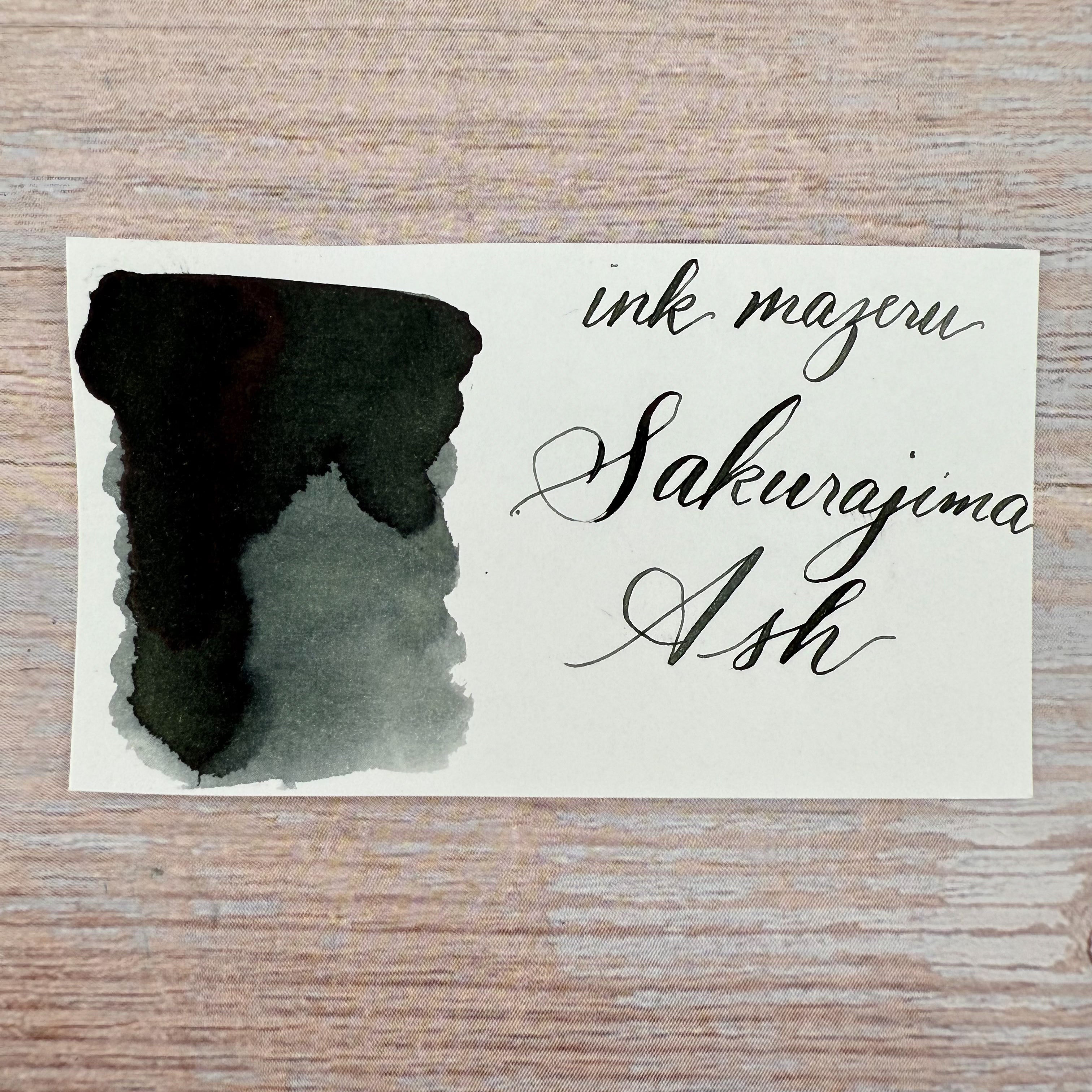 Ink Mazeru 18ml Bottled Ink - Sakurajima Ash – Atlas Stationers