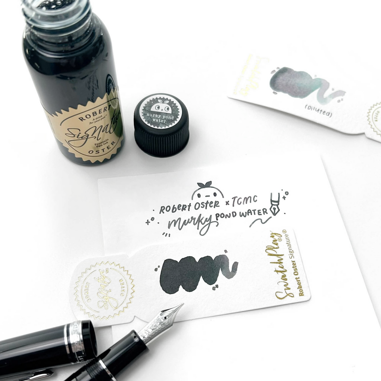 TheCoffeeMonsterzCo x Robert Oster Murky Pond Water - 50ml Bottled Ink (TheCoffeeMonsterzCo Exclusive)