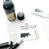 TheCoffeeMonsterzCo x Robert Oster Murky Pond Water - 50ml Bottled Ink (TheCoffeeMonsterzCo Exclusive)