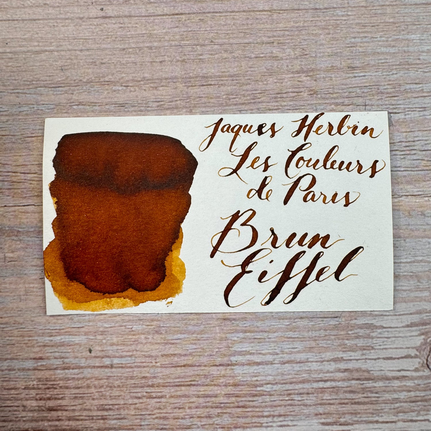 Jacques Herbin Brun Eiffel - 30ml Bottled Ink