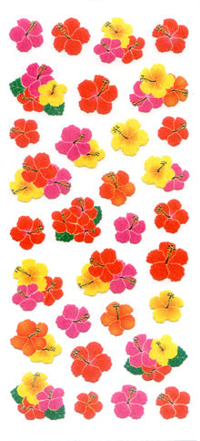 Okuyama & Co Washi Stickers - Hibiscus