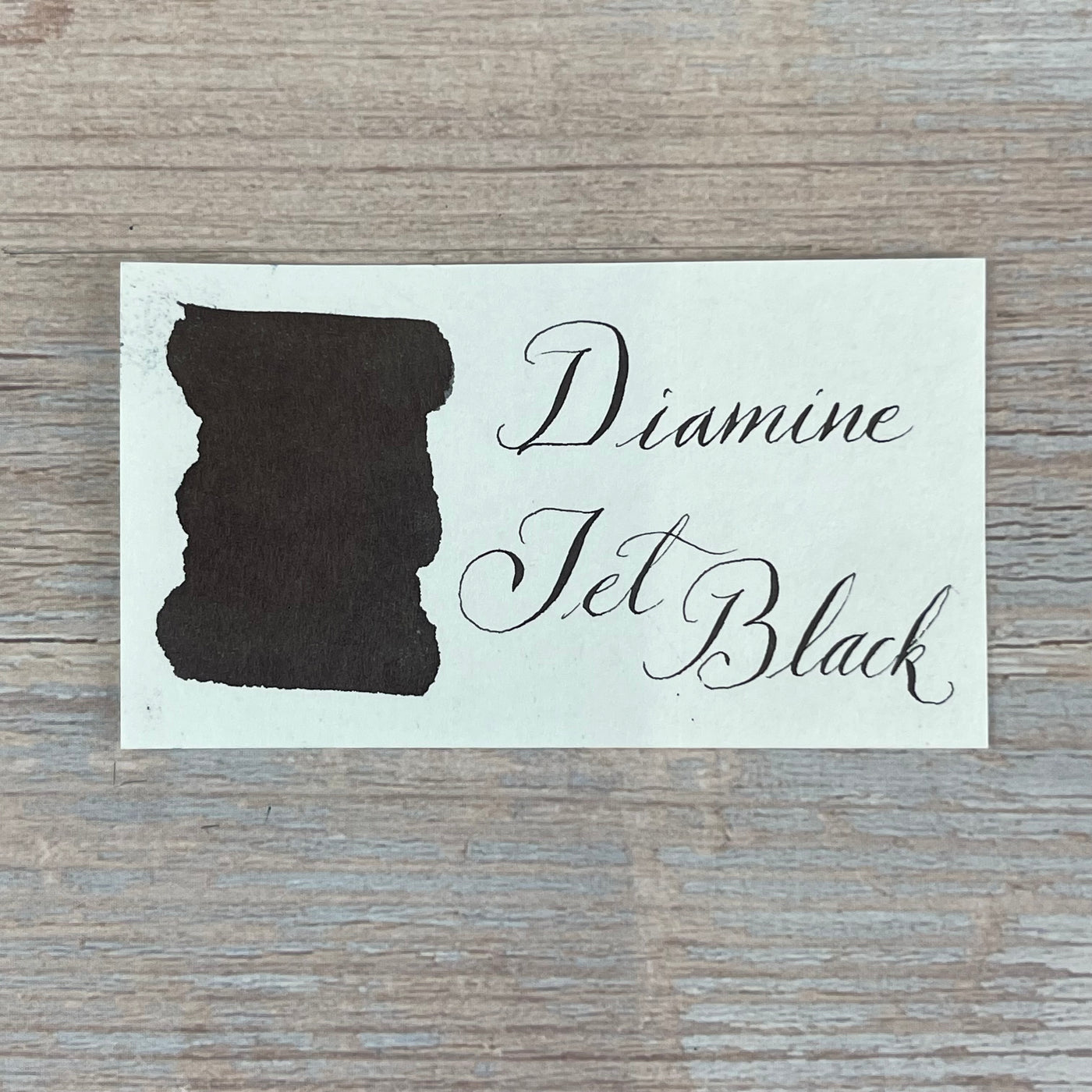 Diamine Jet Black - 80ml Bottled Ink