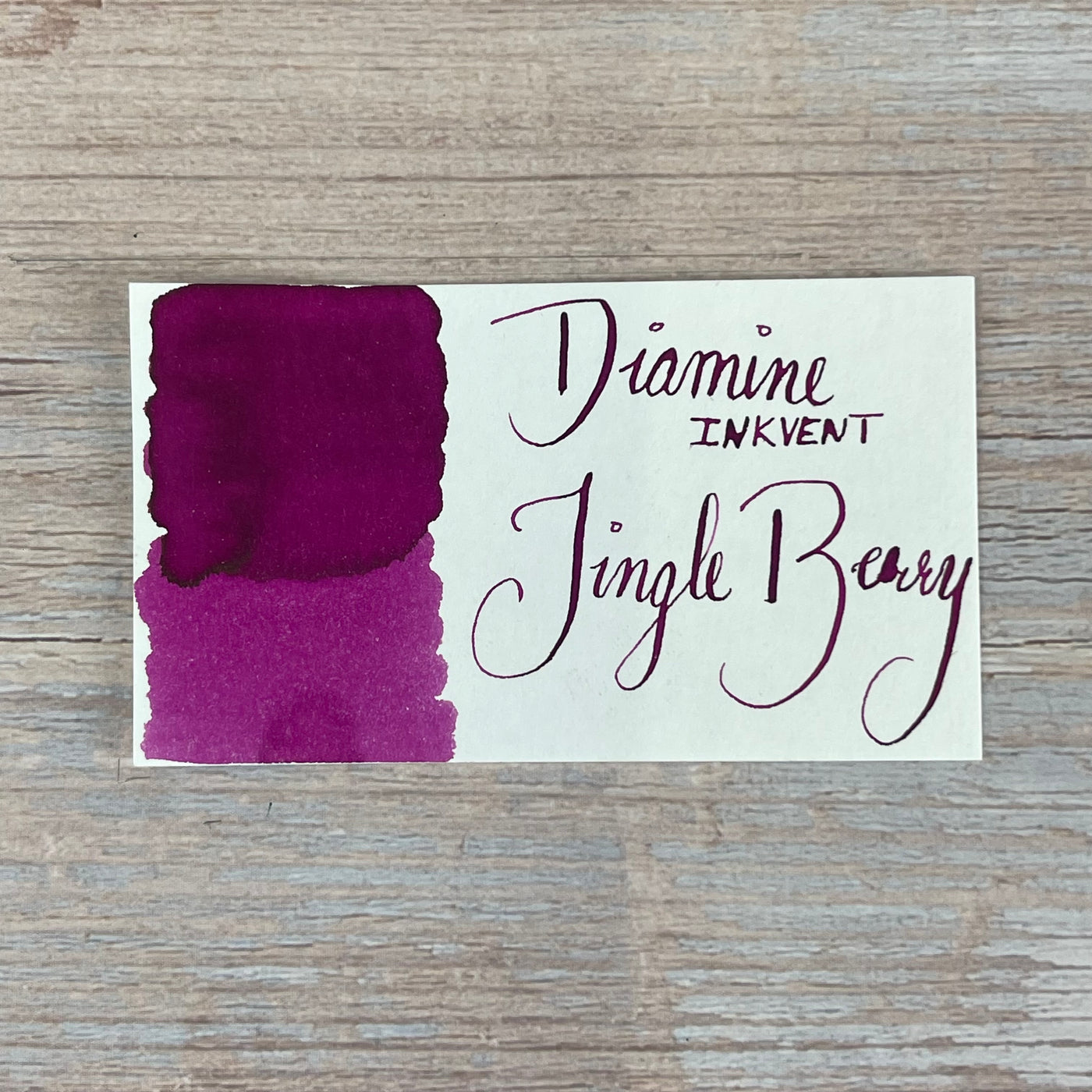 Diamine Inkvent Jingle Berry - 50ml Bottled Ink