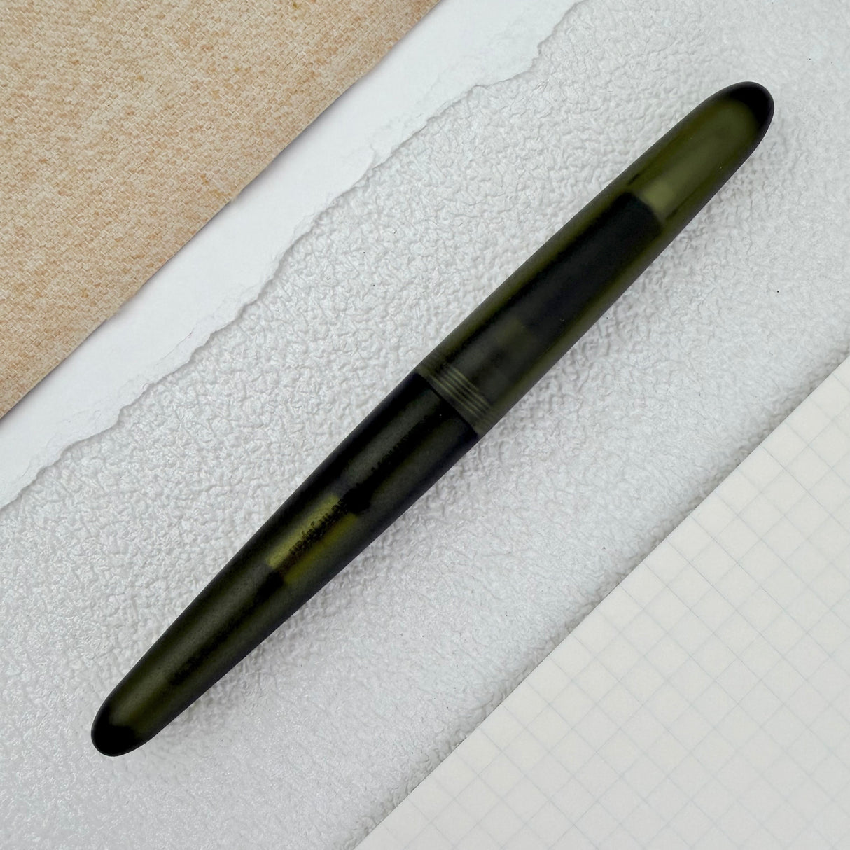 Kakimori Frost Rollerball Pen - Moss