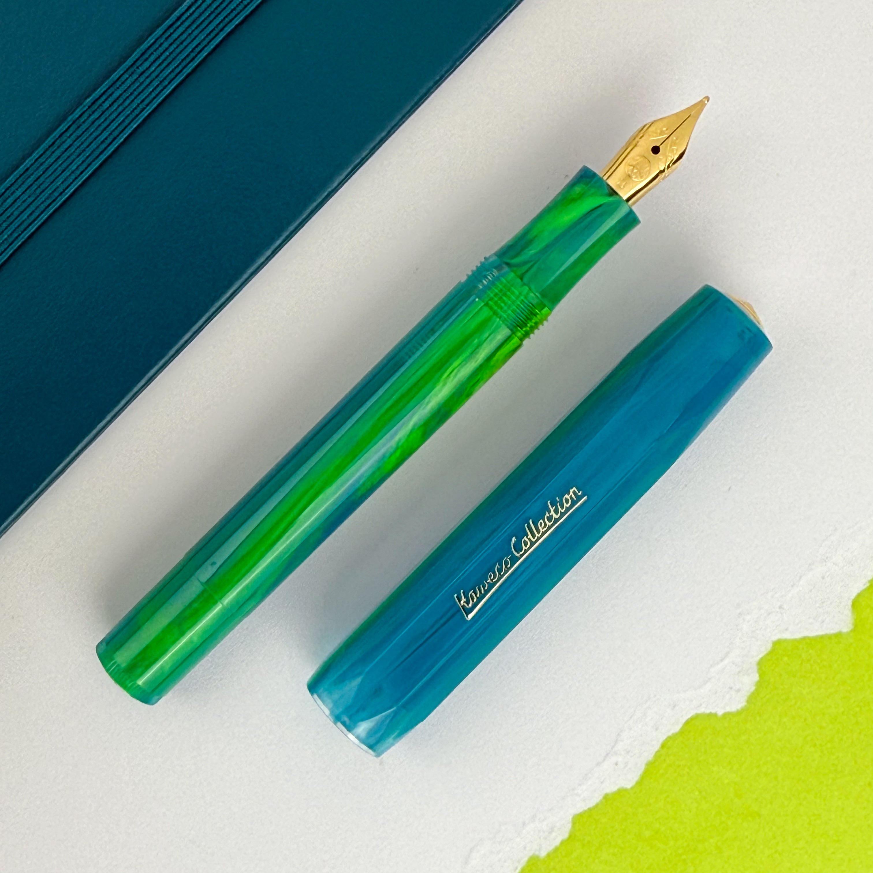 Kaweco Collection Sport Fountain Pen - Marble Ocean – Atlas Stationers