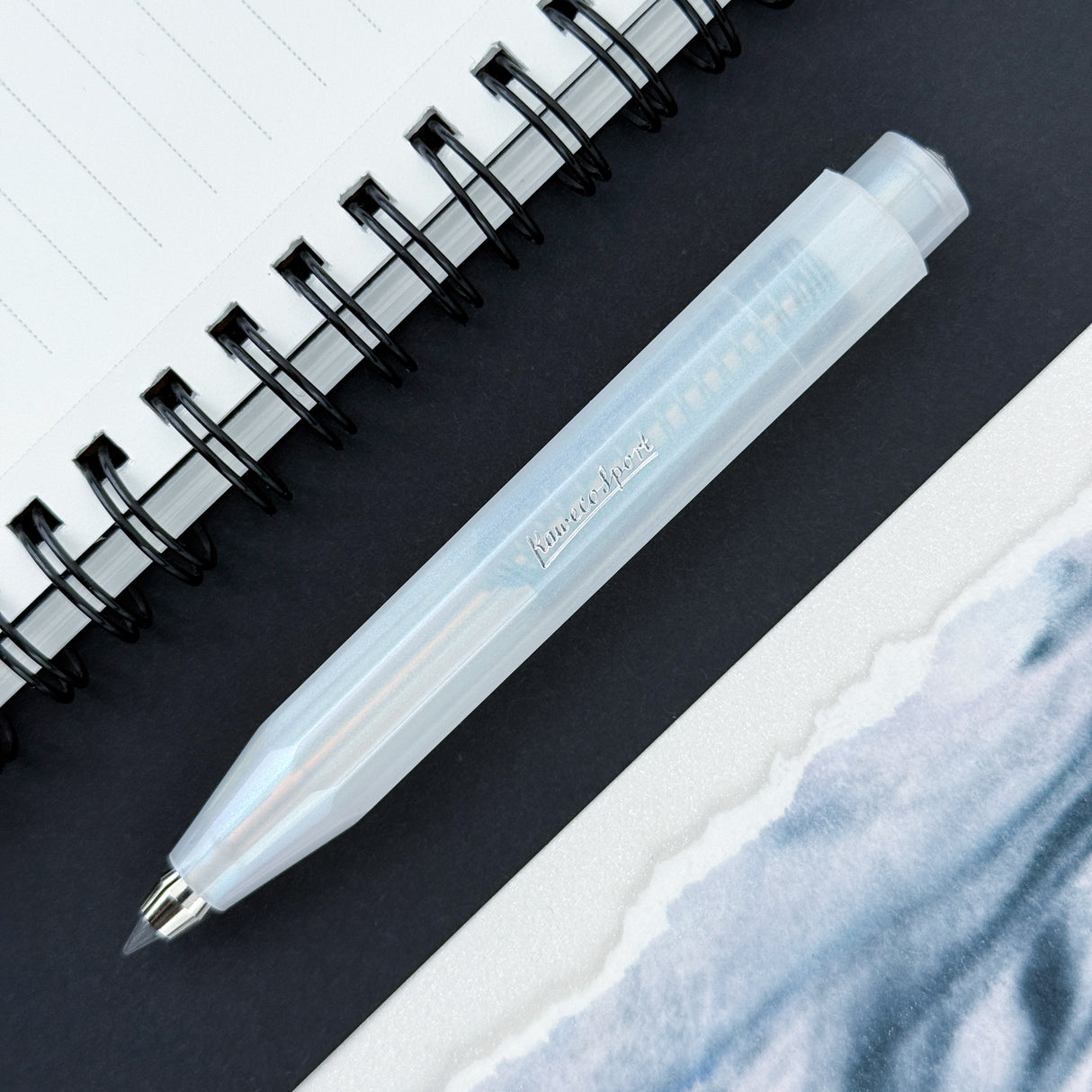 Kaweco Lunar Sport Clutch Pencil - Light Blue