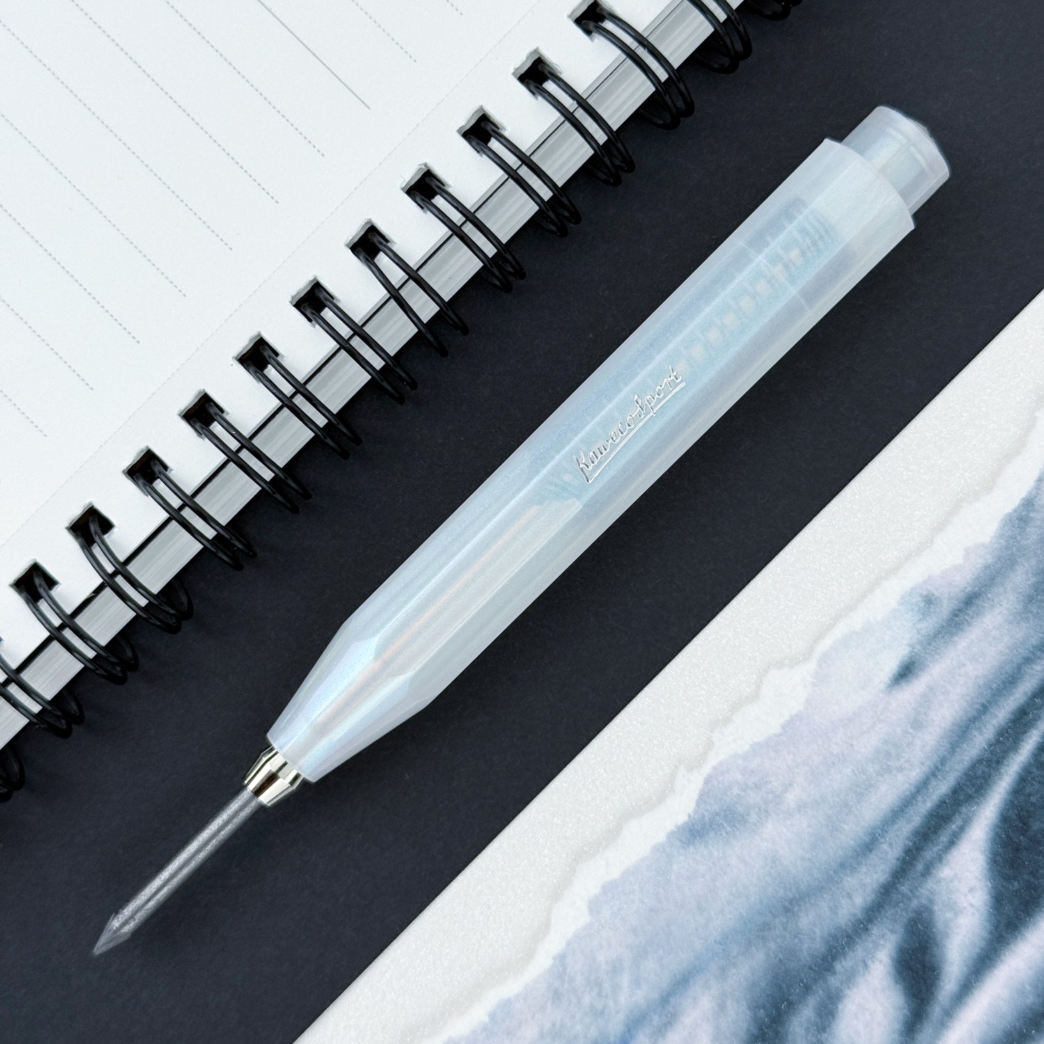 Kaweco Lunar Sport Clutch Pencil - Light Blue