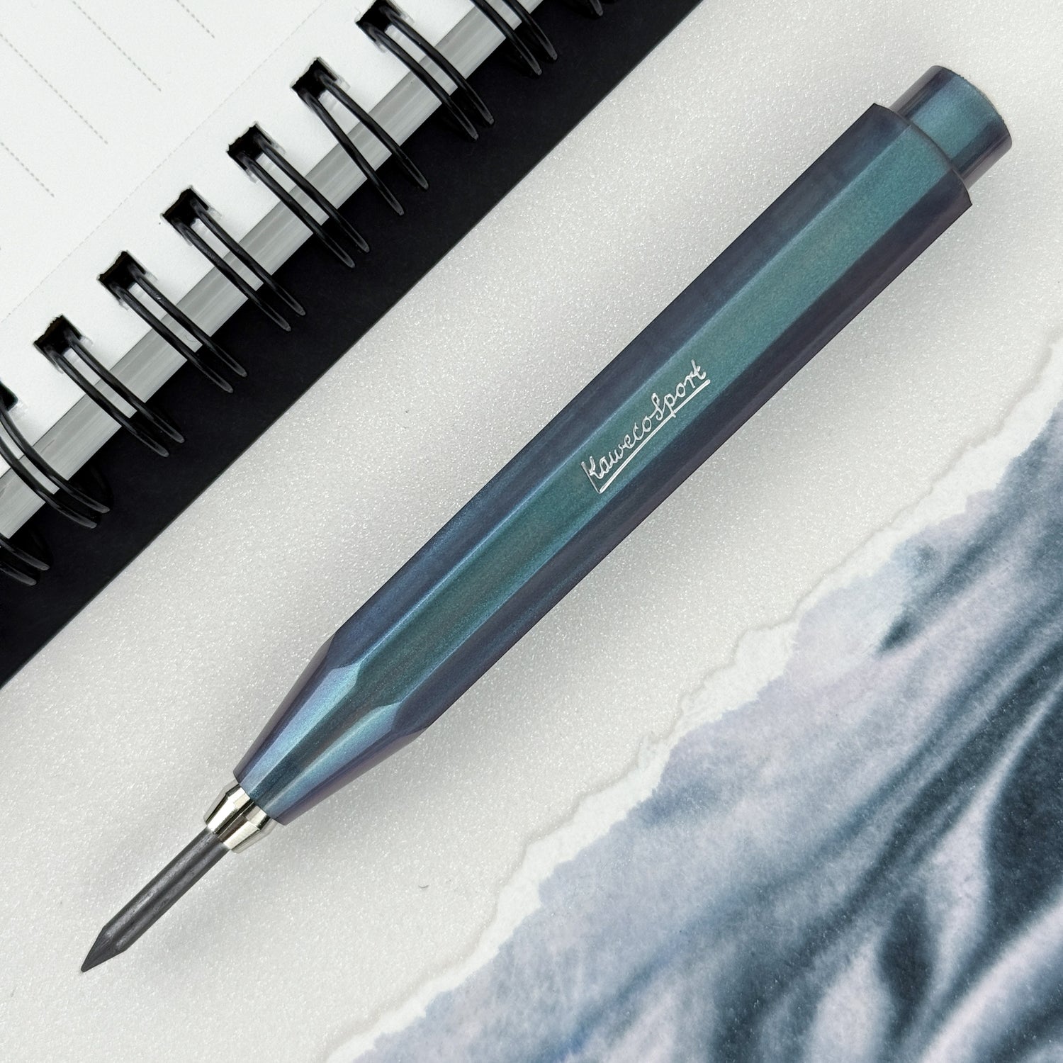Kaweco Lunar Sport Clutch Pencil - Shadow Blue