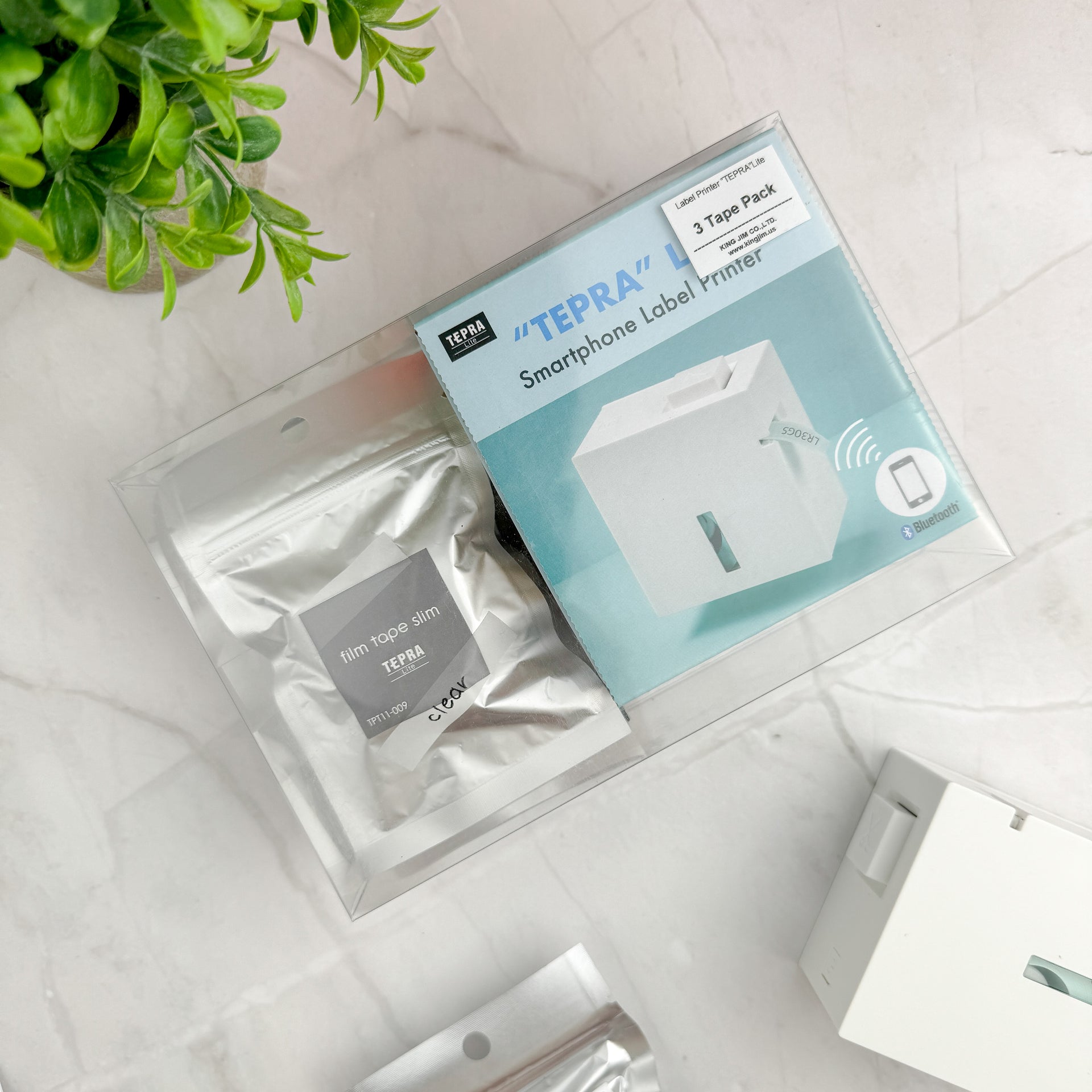 plastic plant label printers TEPRA Lite Label Printer Starter Pack – Atlas Stationers