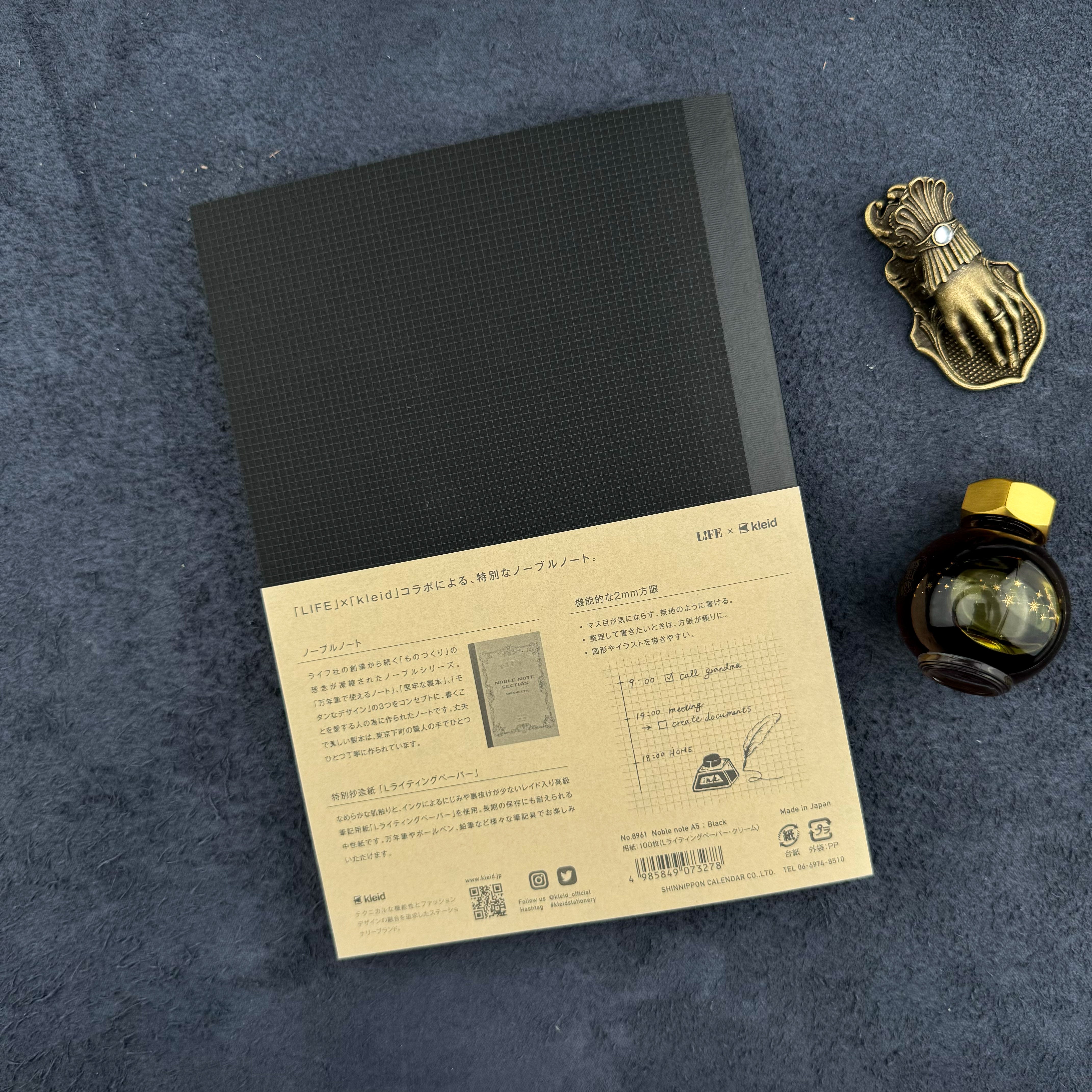 Kleid X Life Noble Note - A5 – Atlas Stationers
