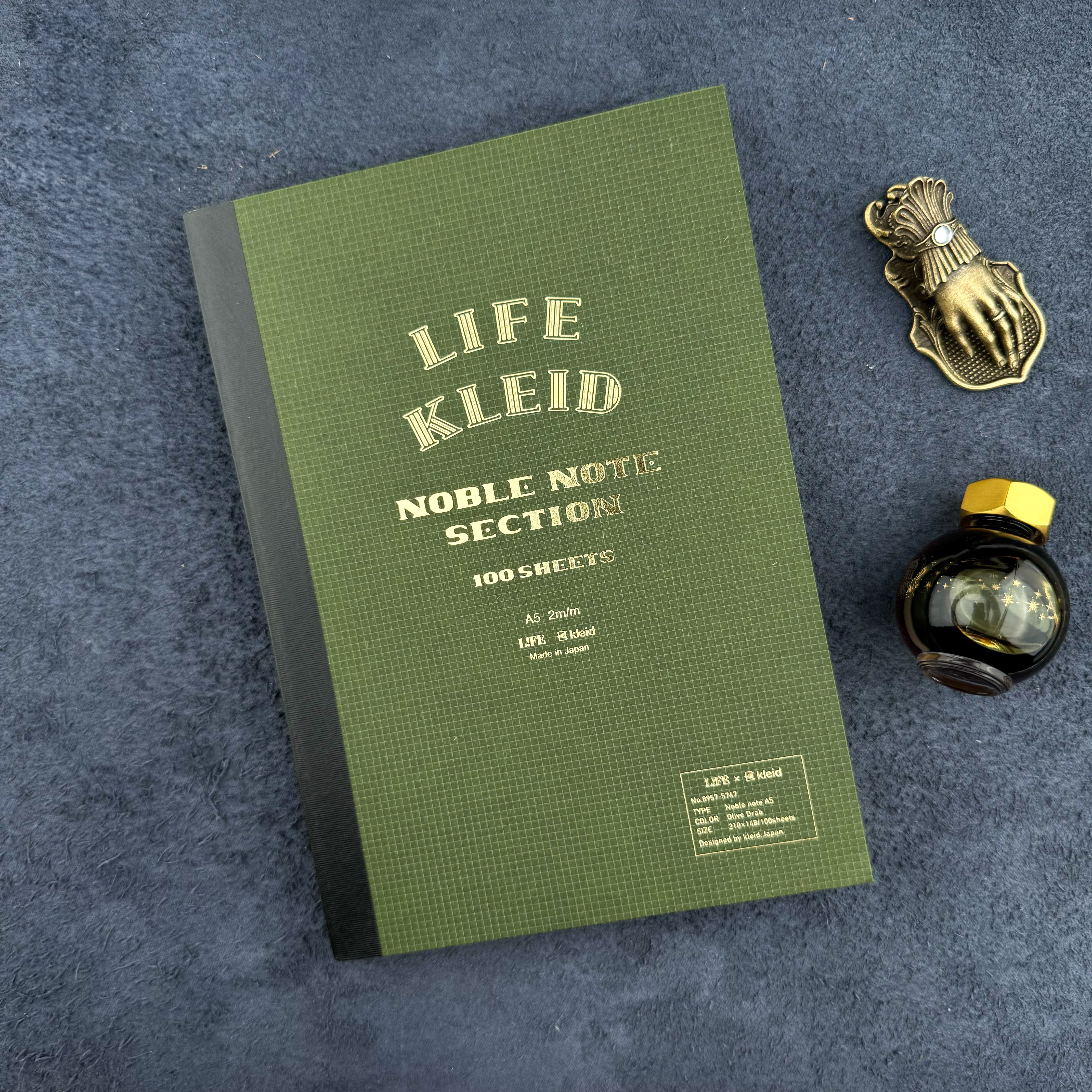 Kleid X Life Noble Note - A5 – Atlas Stationers