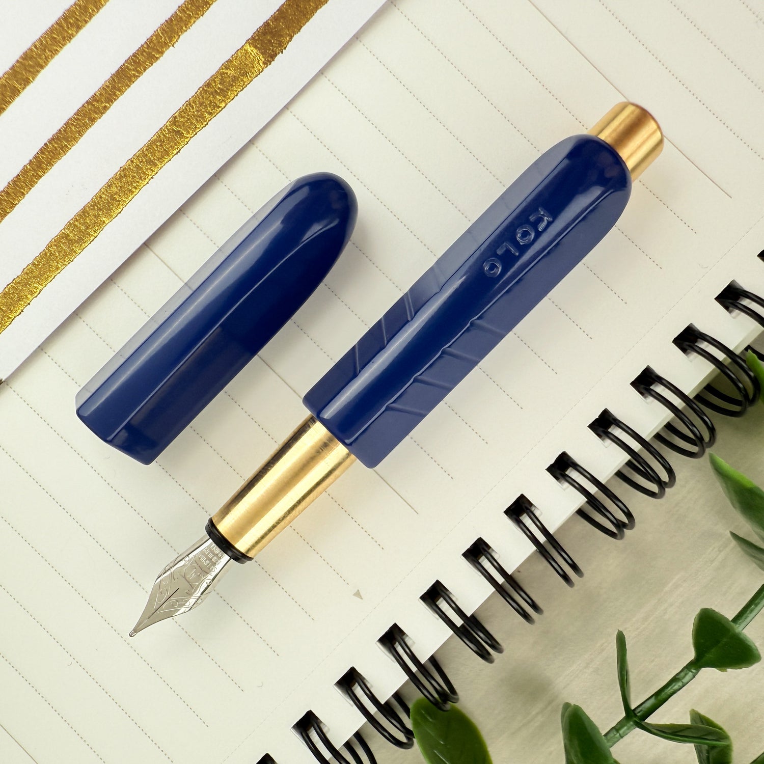 Kolo Tino Fountain Pen - Acrylic Albert Blue