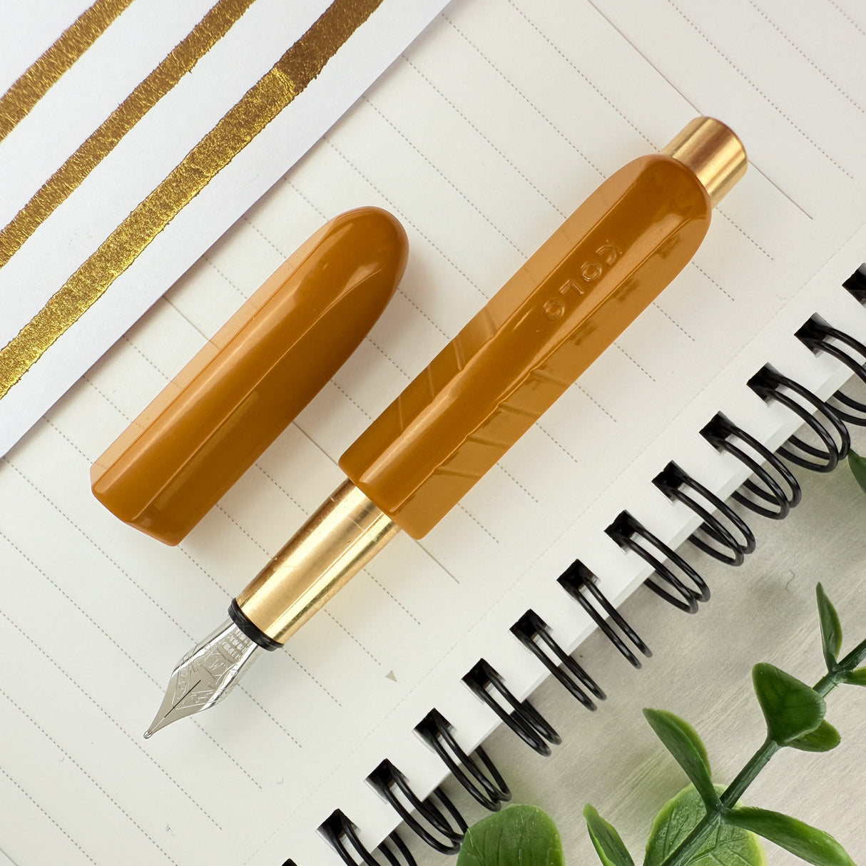 Kolo Tino Fountain Pen - Acrylic Sunny