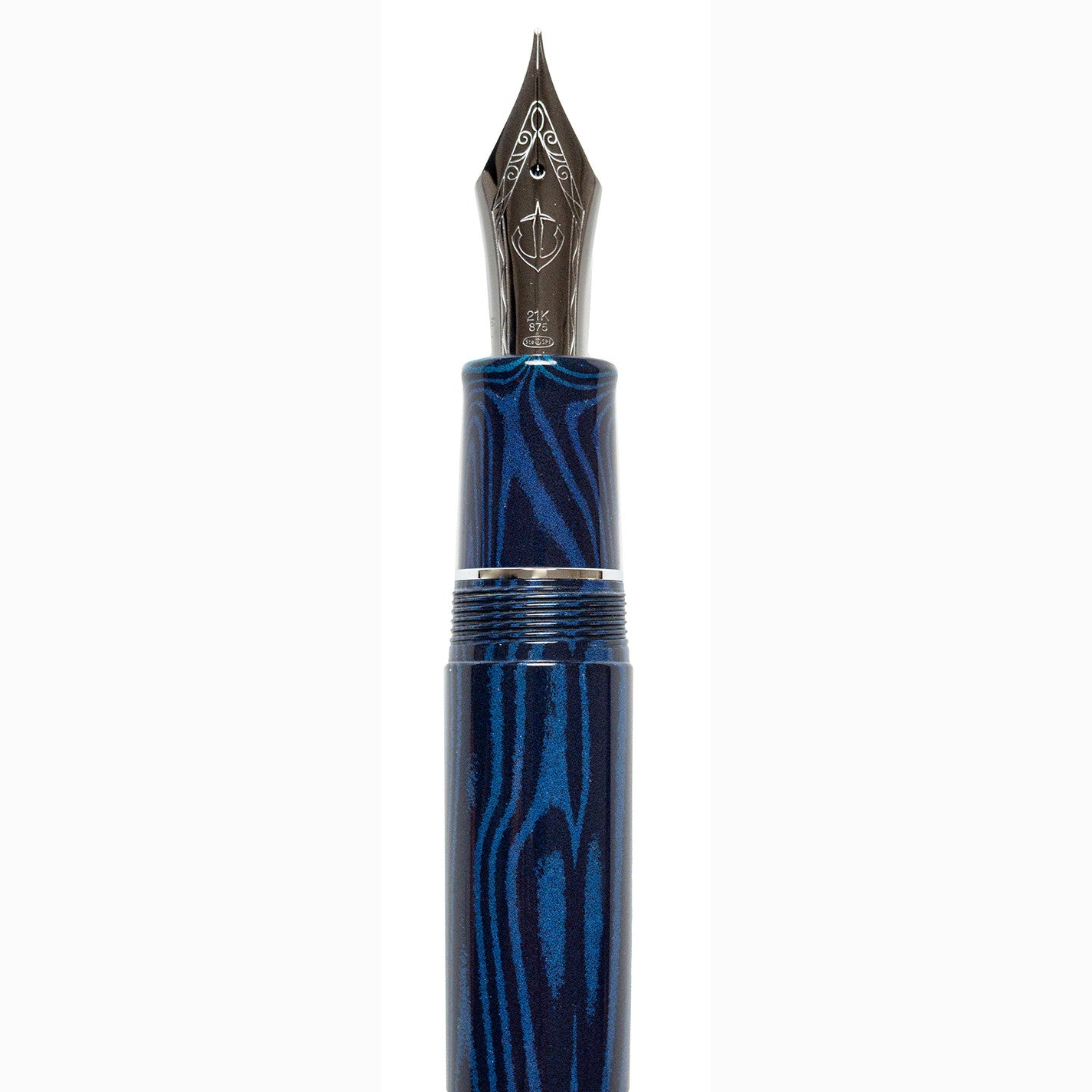 Sailor King of Pen Ebonite Fountain Pen - Blue Phoenix (Limited